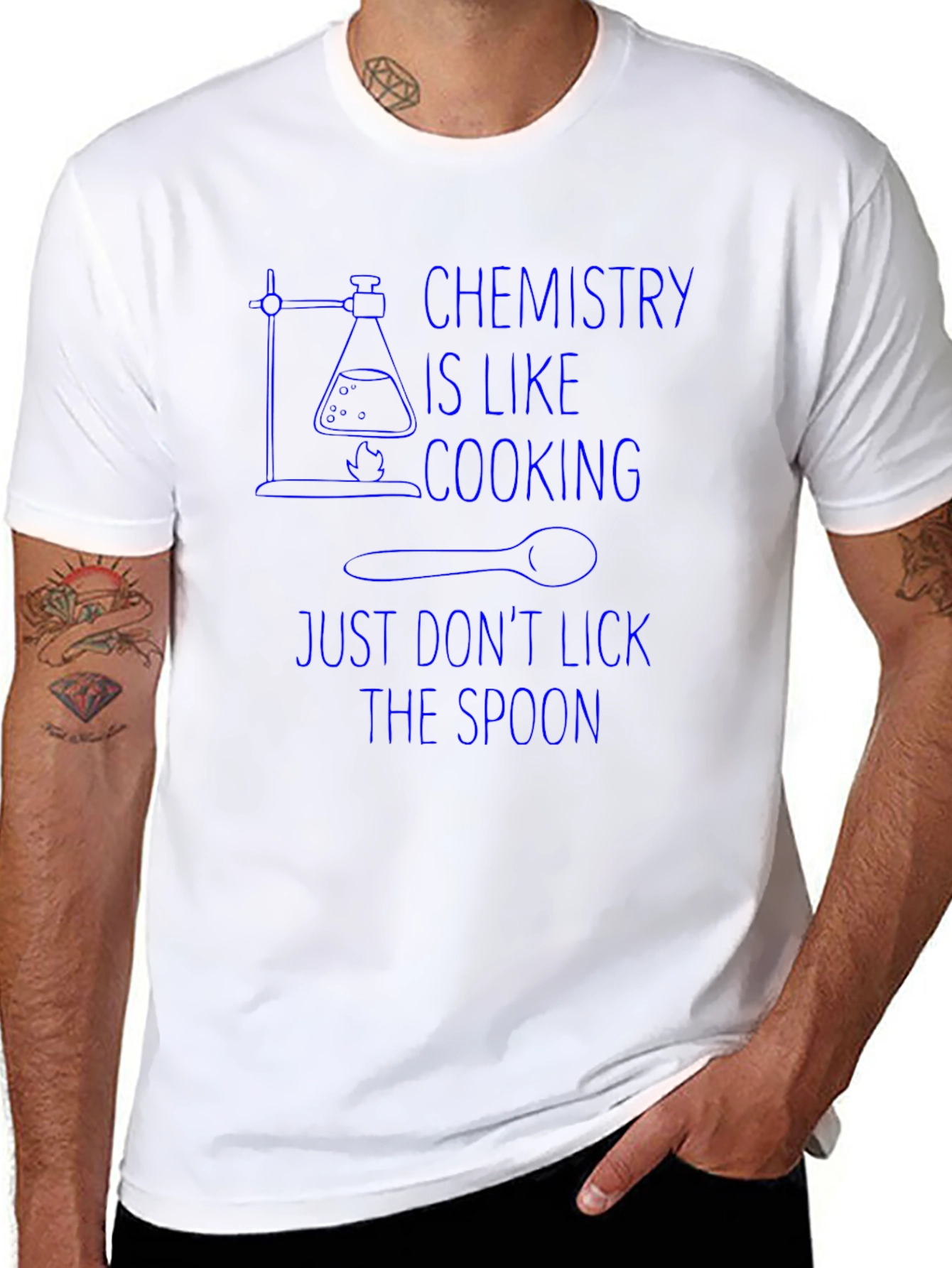 Chemistry Is Like Cooking Graphic T-Shirt
