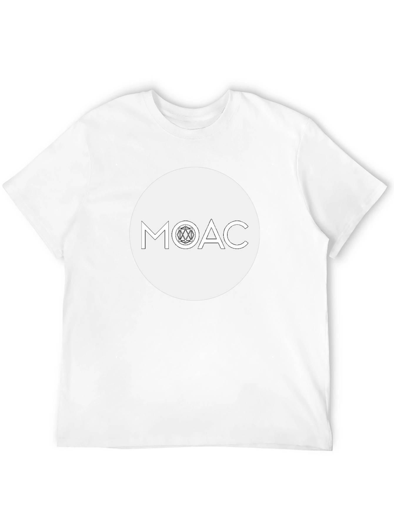 MOAC Graphic Tee - Stylish Black Cotton T-Shirt