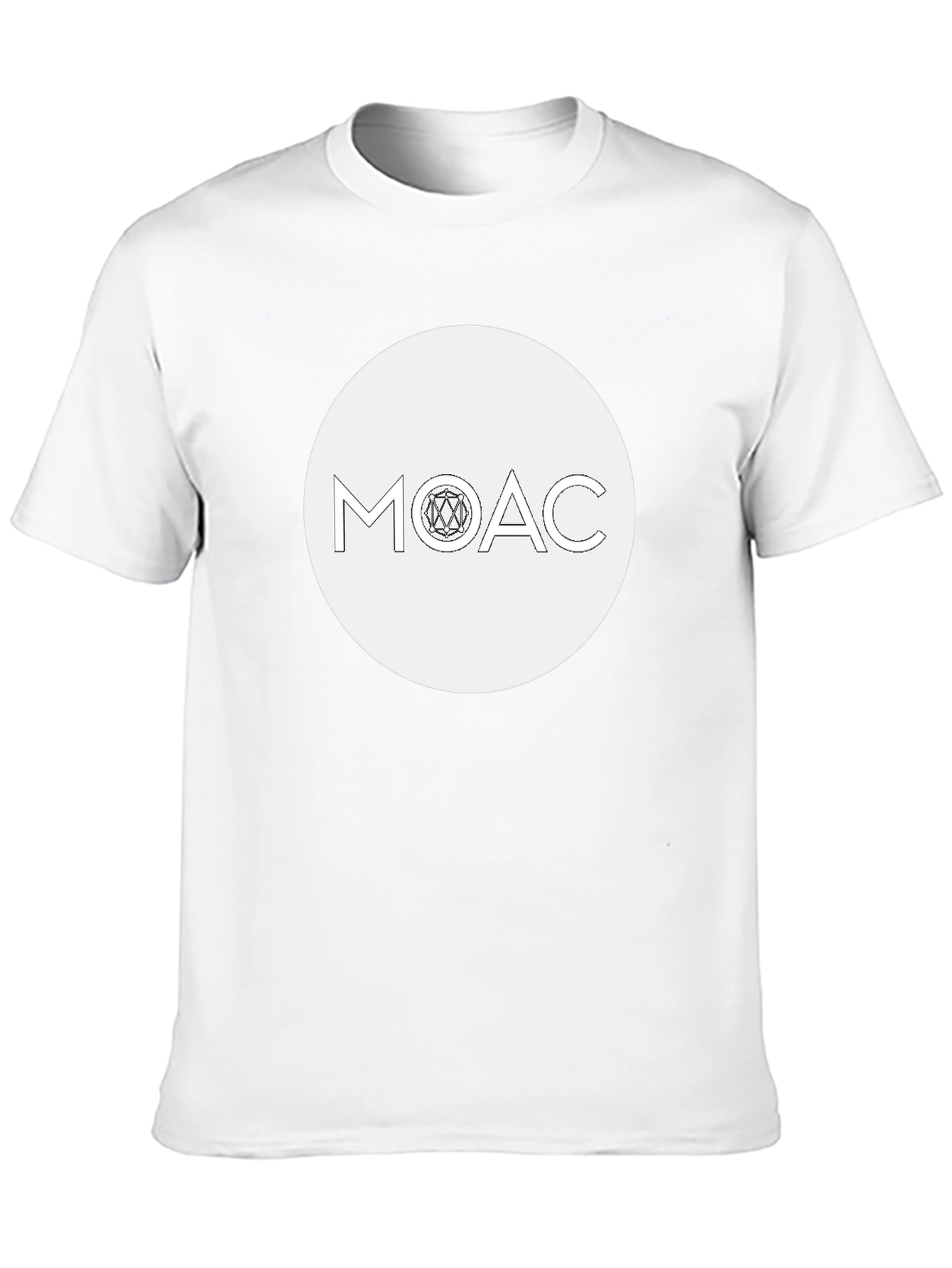 MOAC Graphic Tee - Stylish Black Cotton T-Shirt