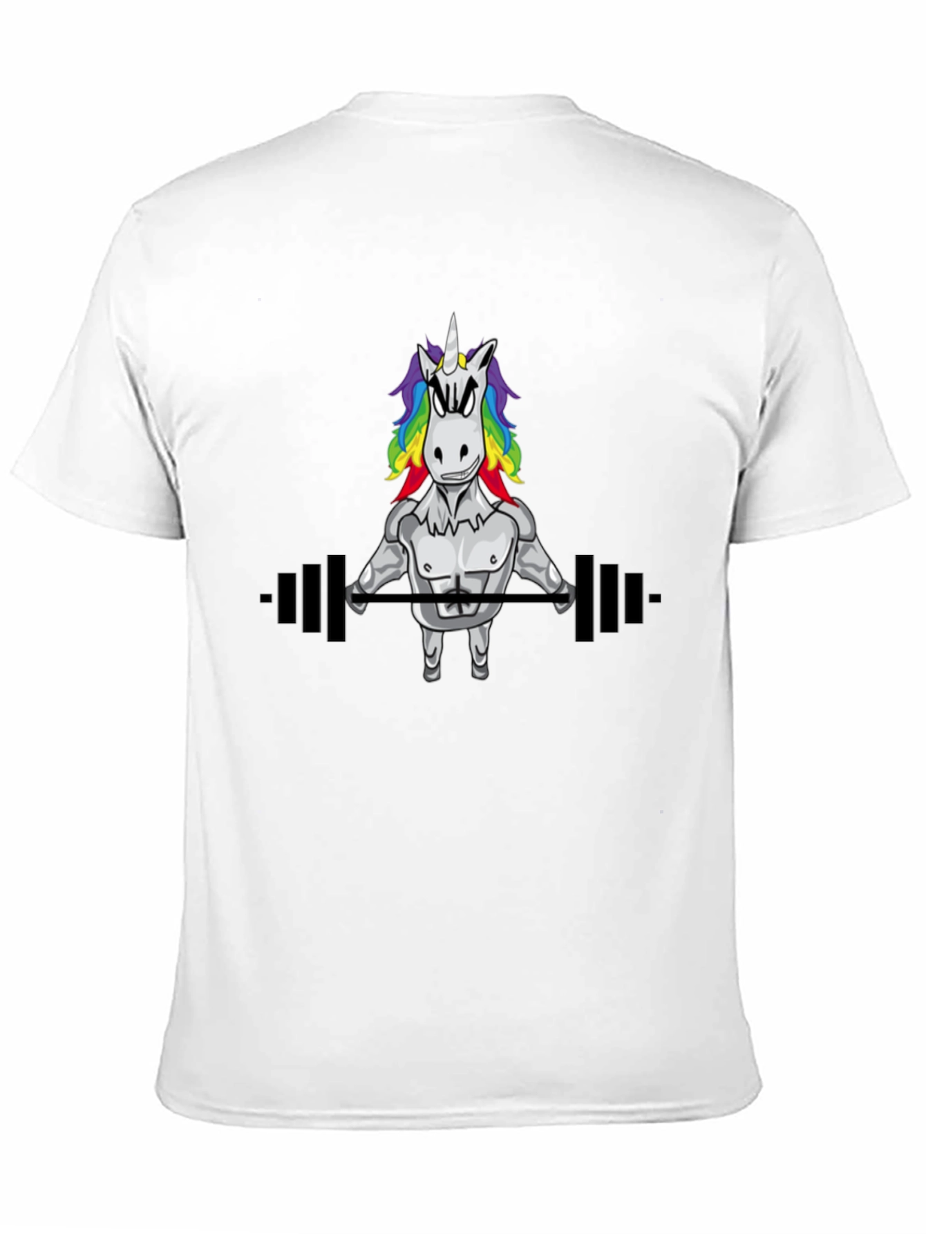 Unicorn Gym Black T-Shirt