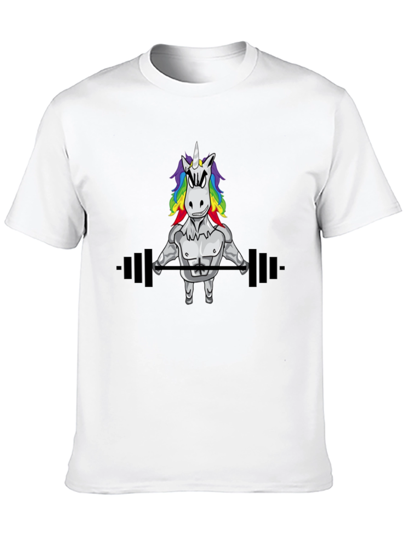 Unicorn Gym Black T-Shirt