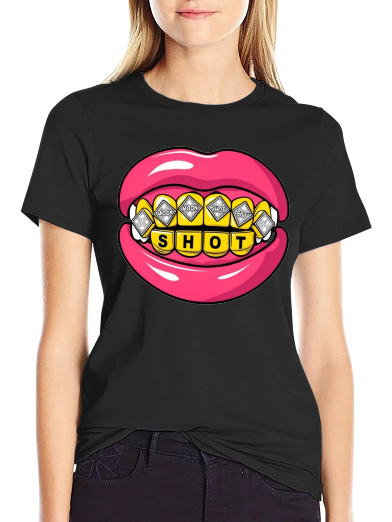 Moonshot Lip Grill Graphic Tee