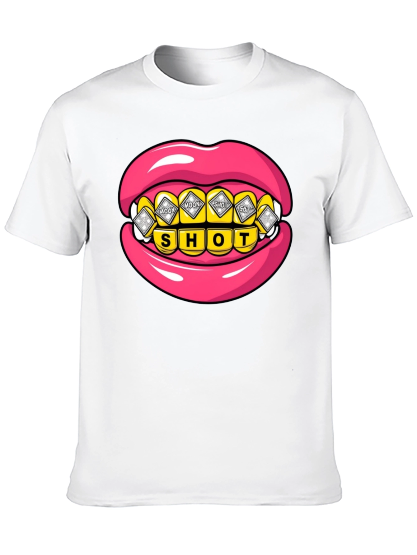 Moonshot Lip Grill Graphic Tee