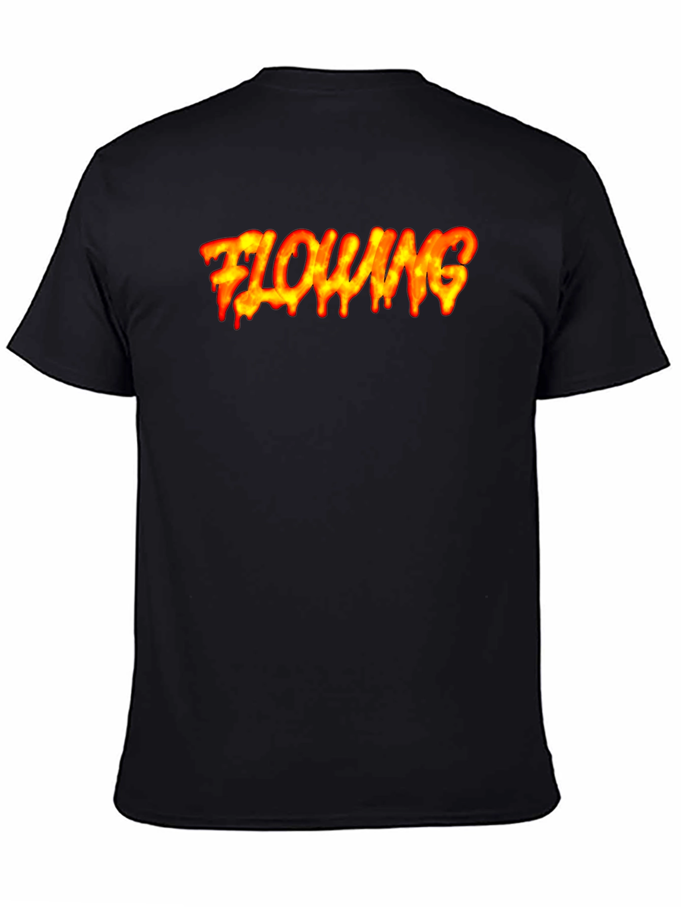 Flowing Flame Graphic Tee