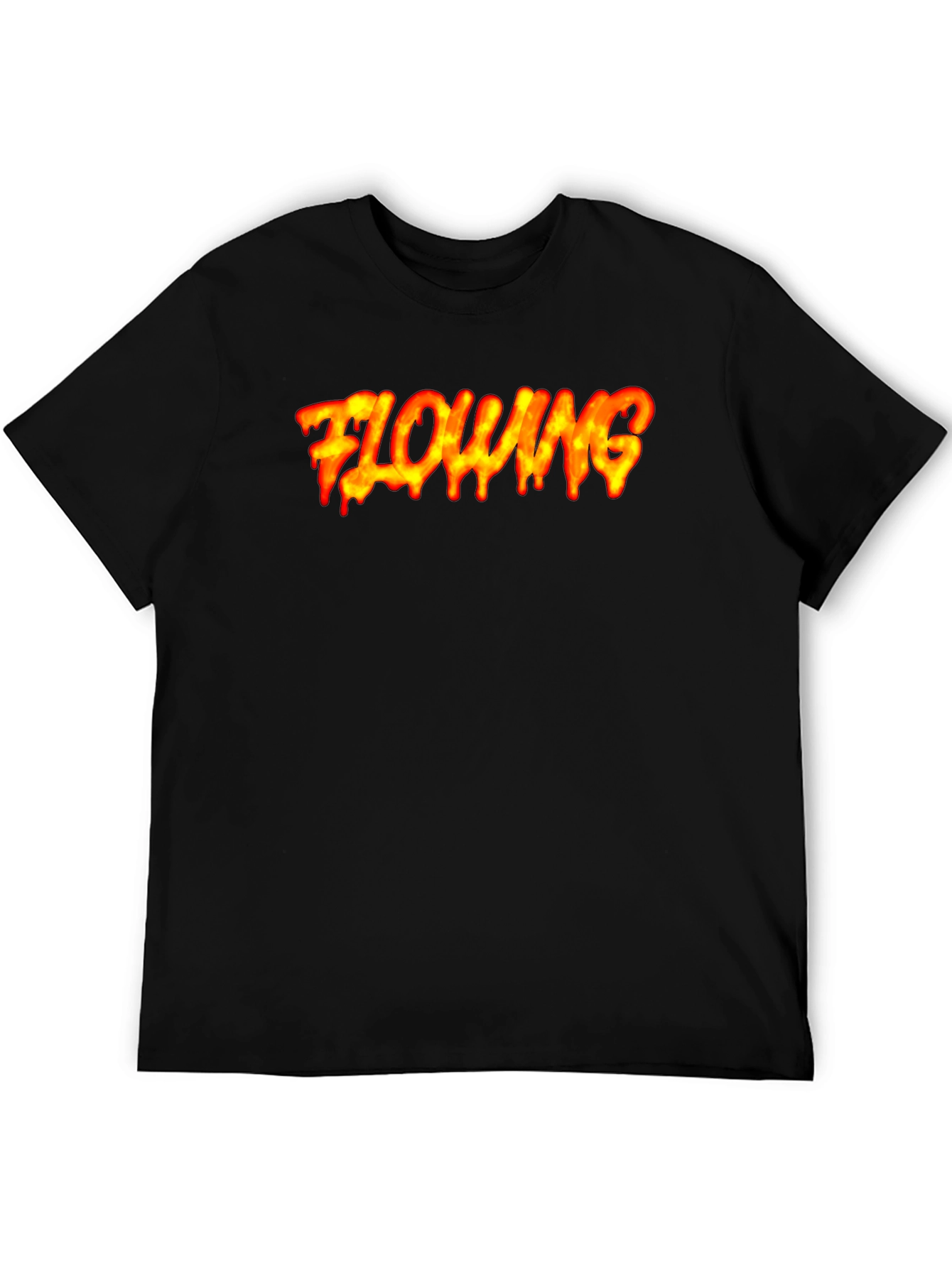 Flowing Flame Graphic Tee