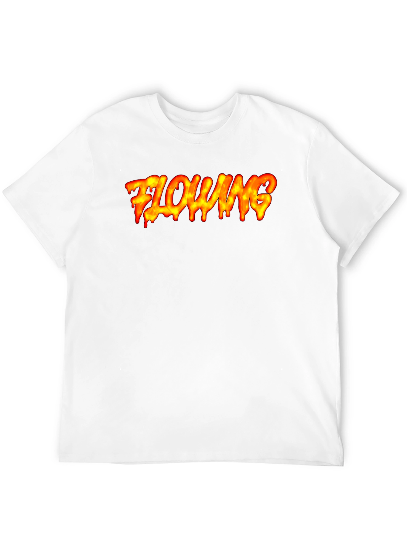 Flowing Flame Graphic Tee