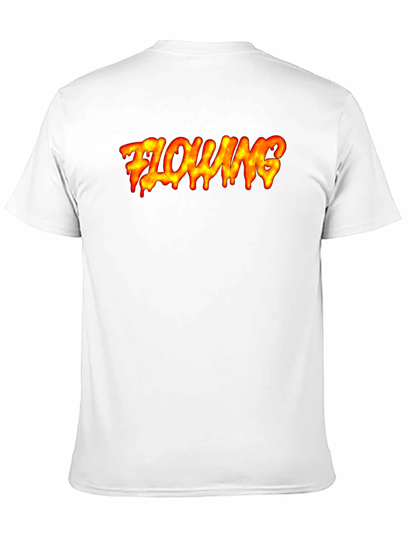 Flowing Flame Graphic Tee