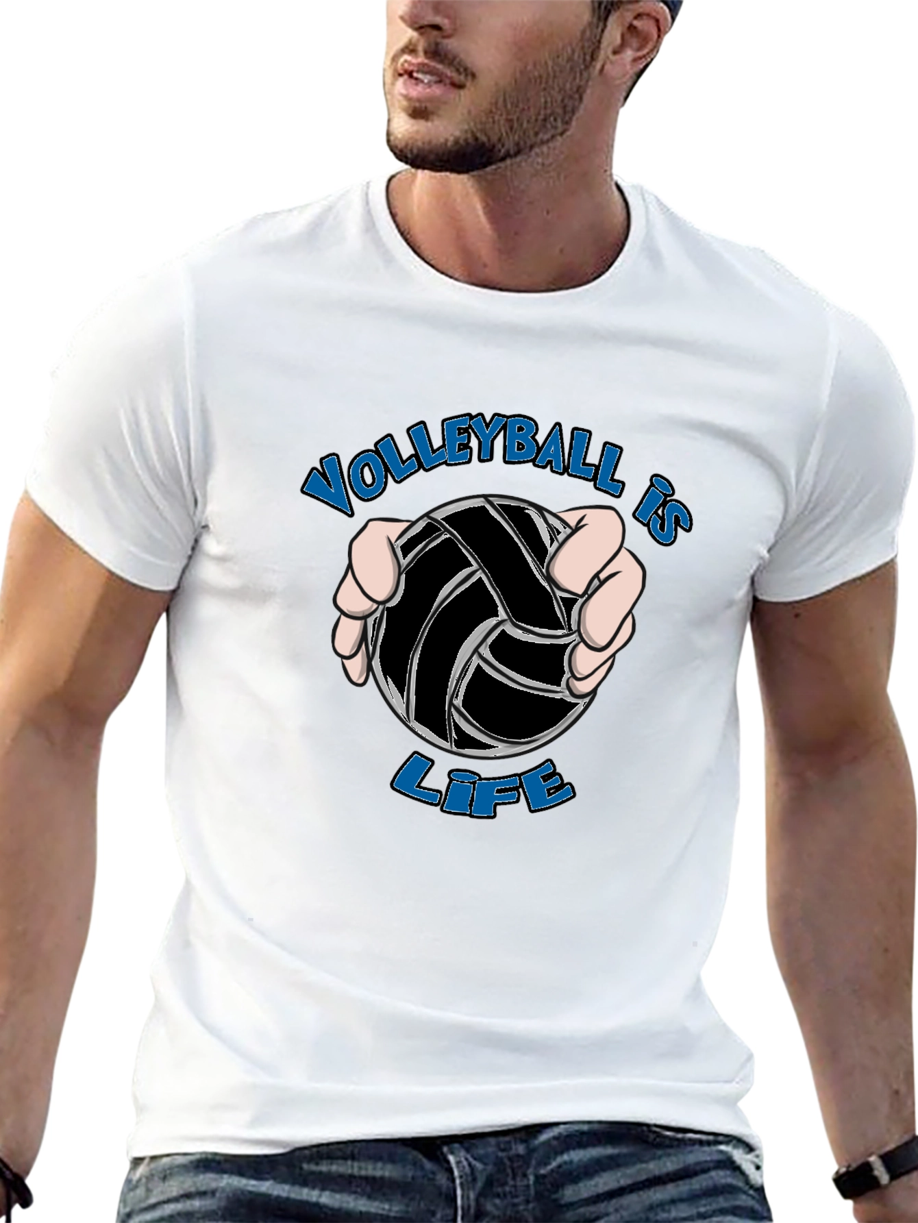 Volleyball is Life Graphic Tee