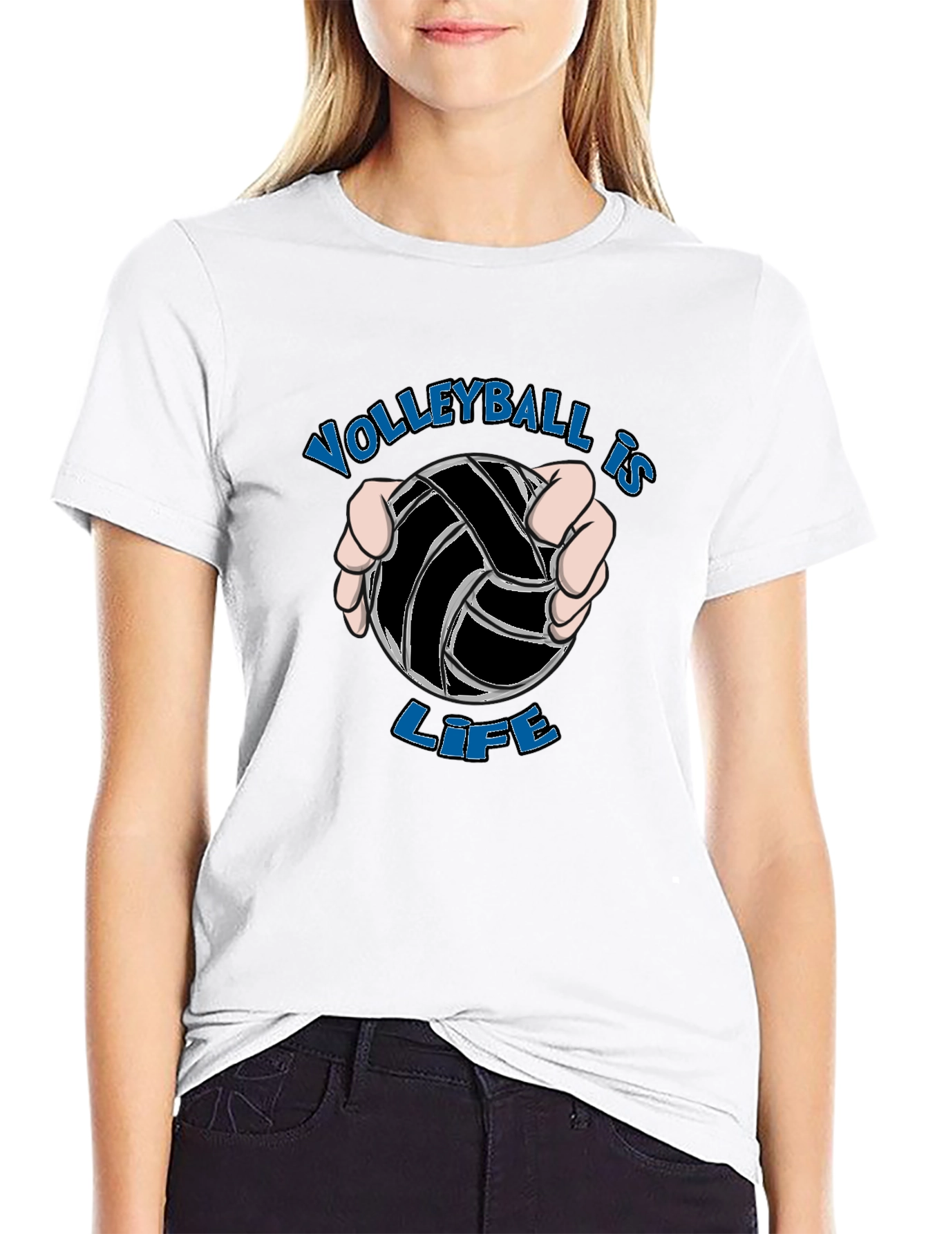 Volleyball is Life Graphic Tee
