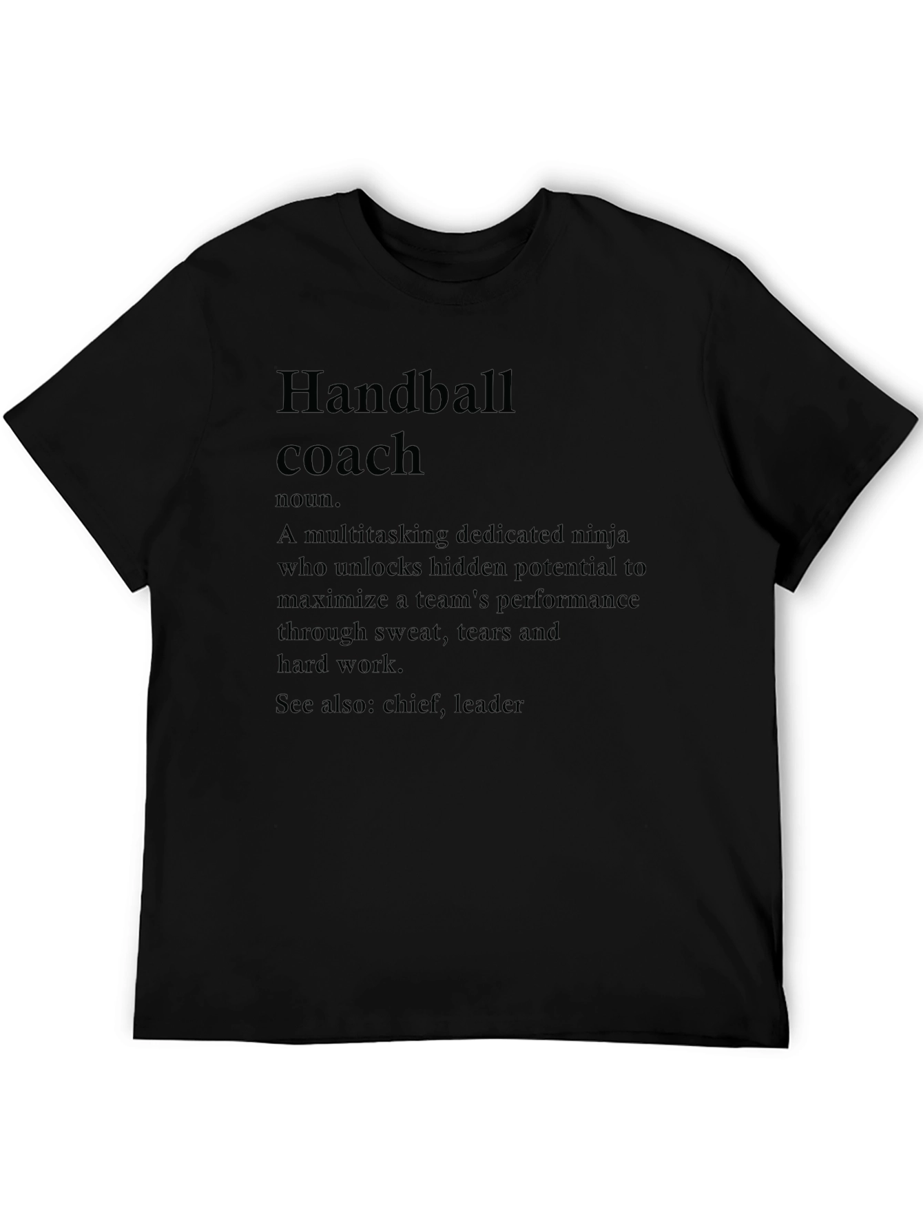 Handball Coach Definition T-Shirt