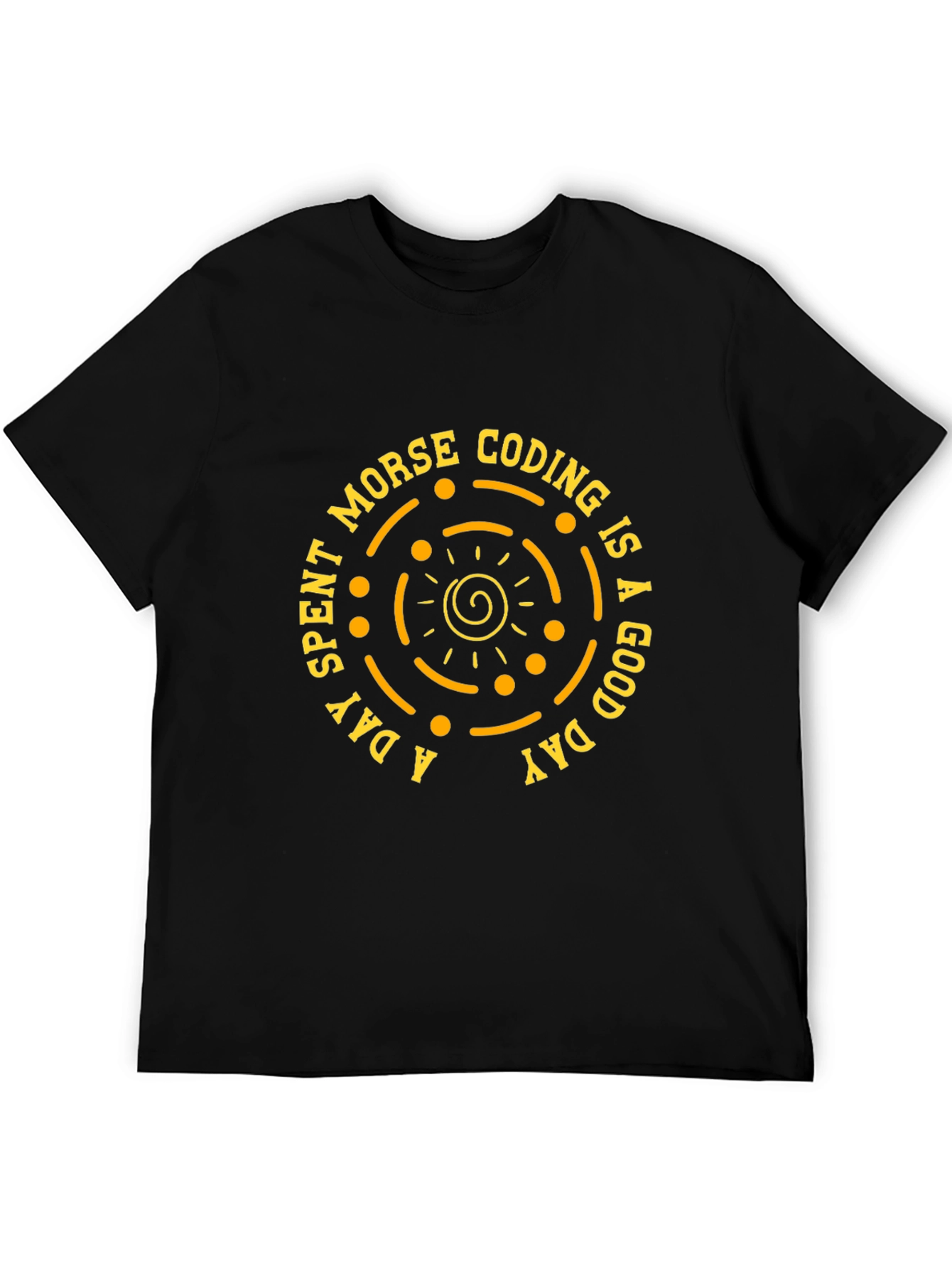 Morse Coding Good Day Graphic Tee