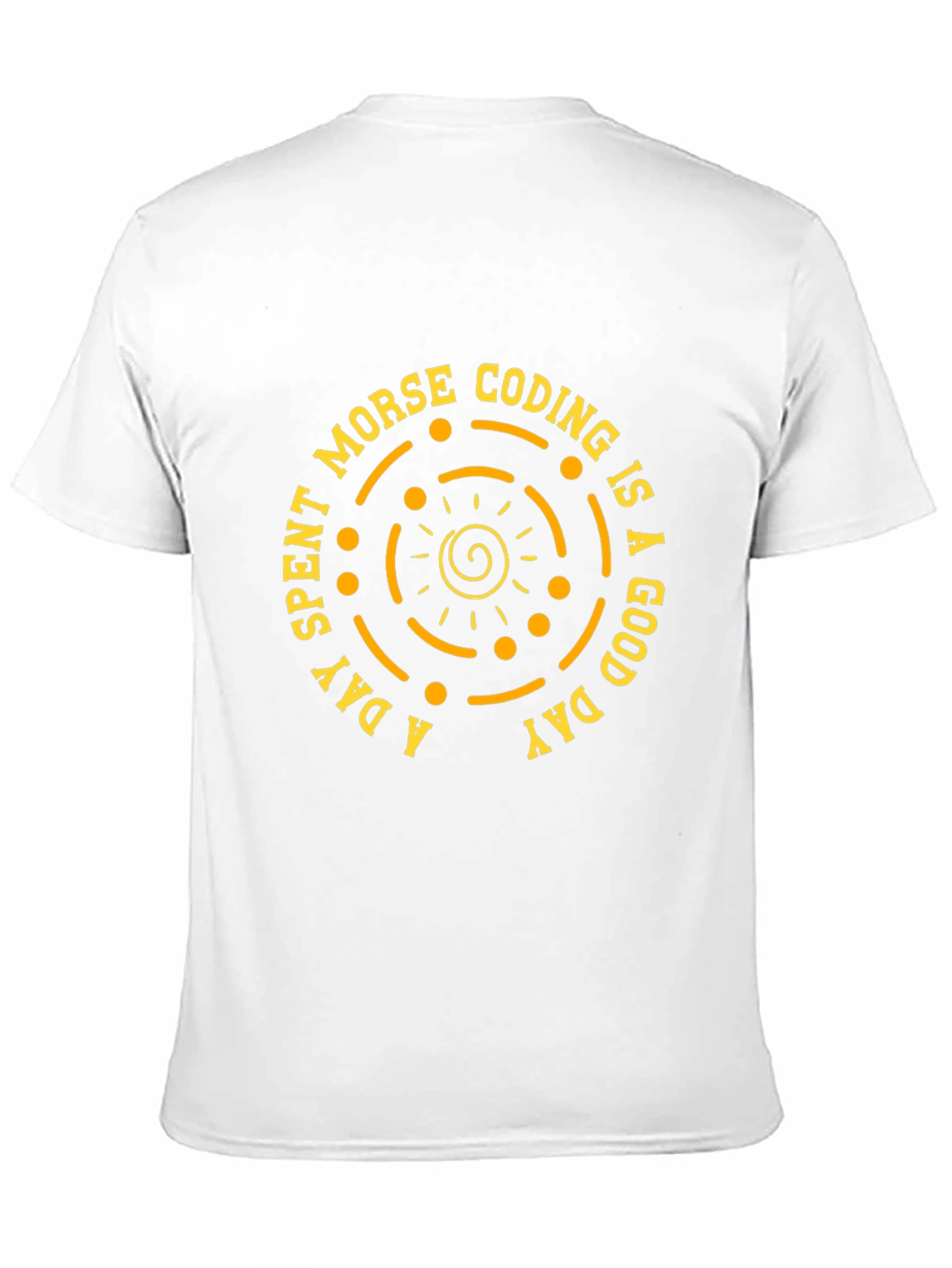 Morse Coding Good Day Graphic Tee