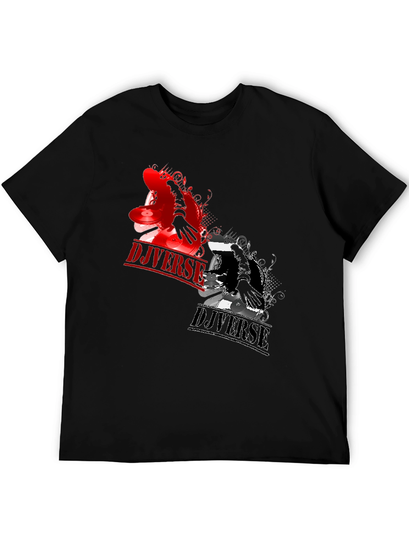 DJ Diverse Black T-Shirt