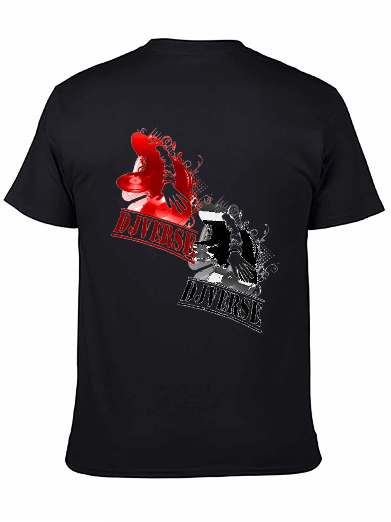 DJ Diverse Black T-Shirt