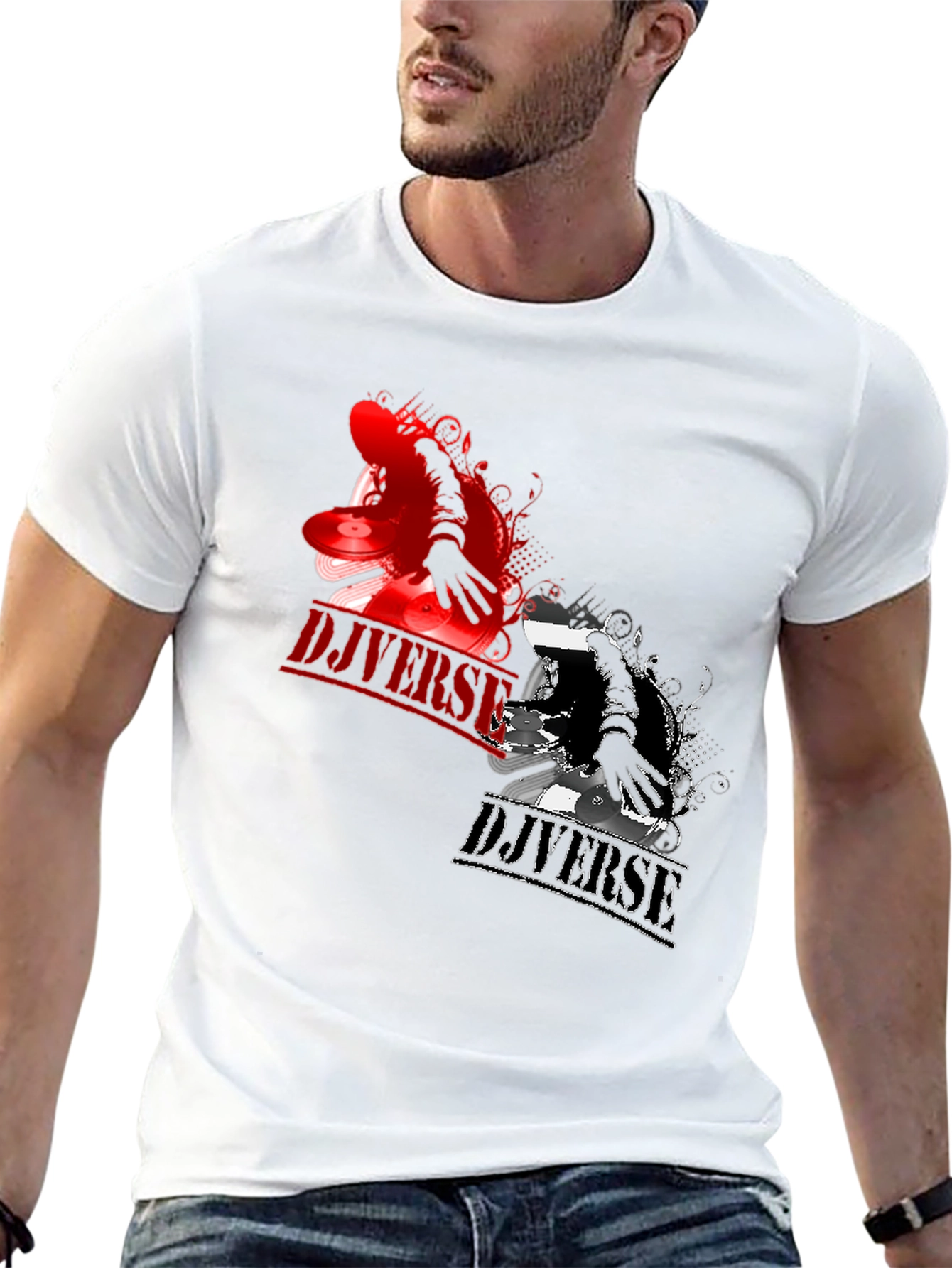 DJ Diverse Black T-Shirt