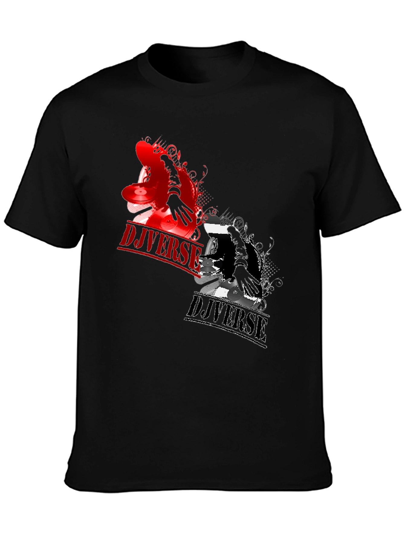 DJ Diverse Black T-Shirt