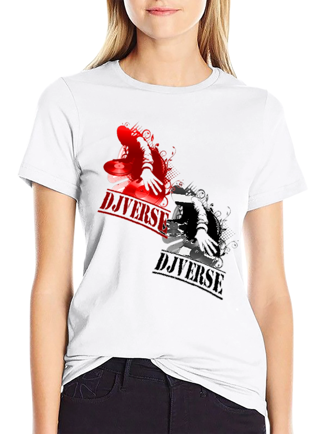 DJ Diverse Black T-Shirt
