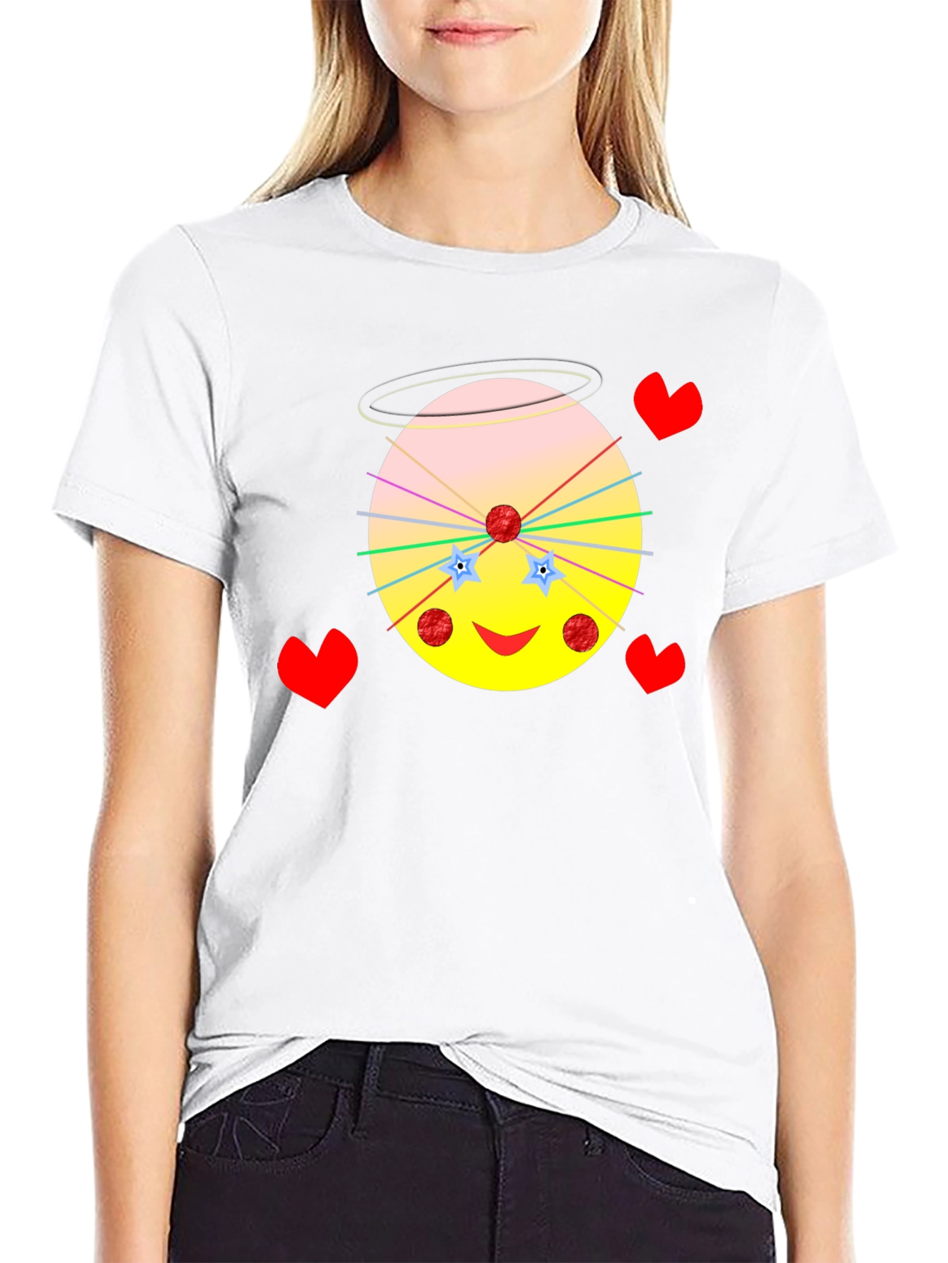 Whimsical Cartoon Graphic Tee - Unique Design