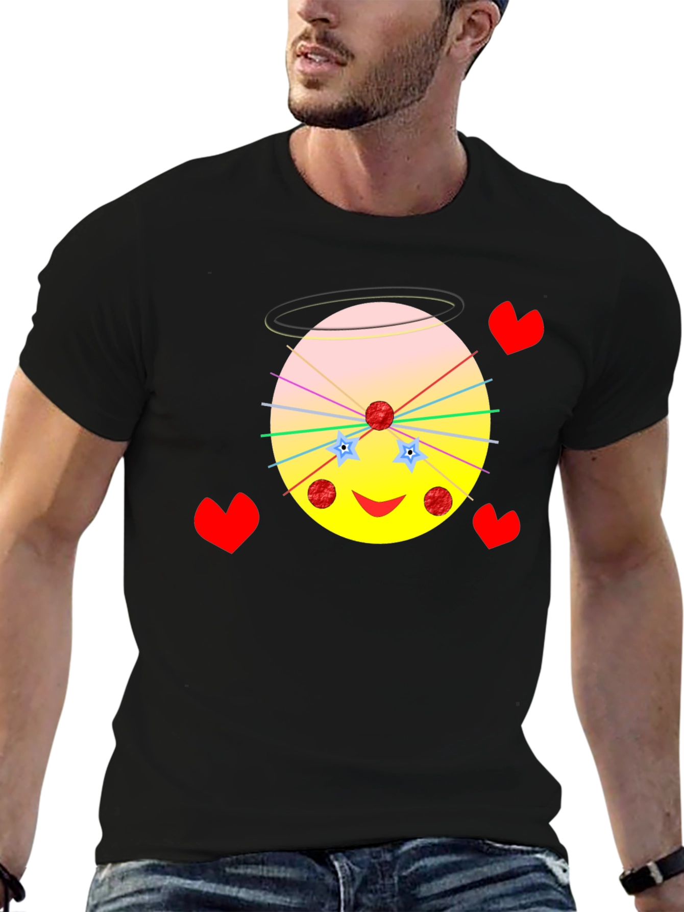 Whimsical Cartoon Graphic Tee - Unique Design