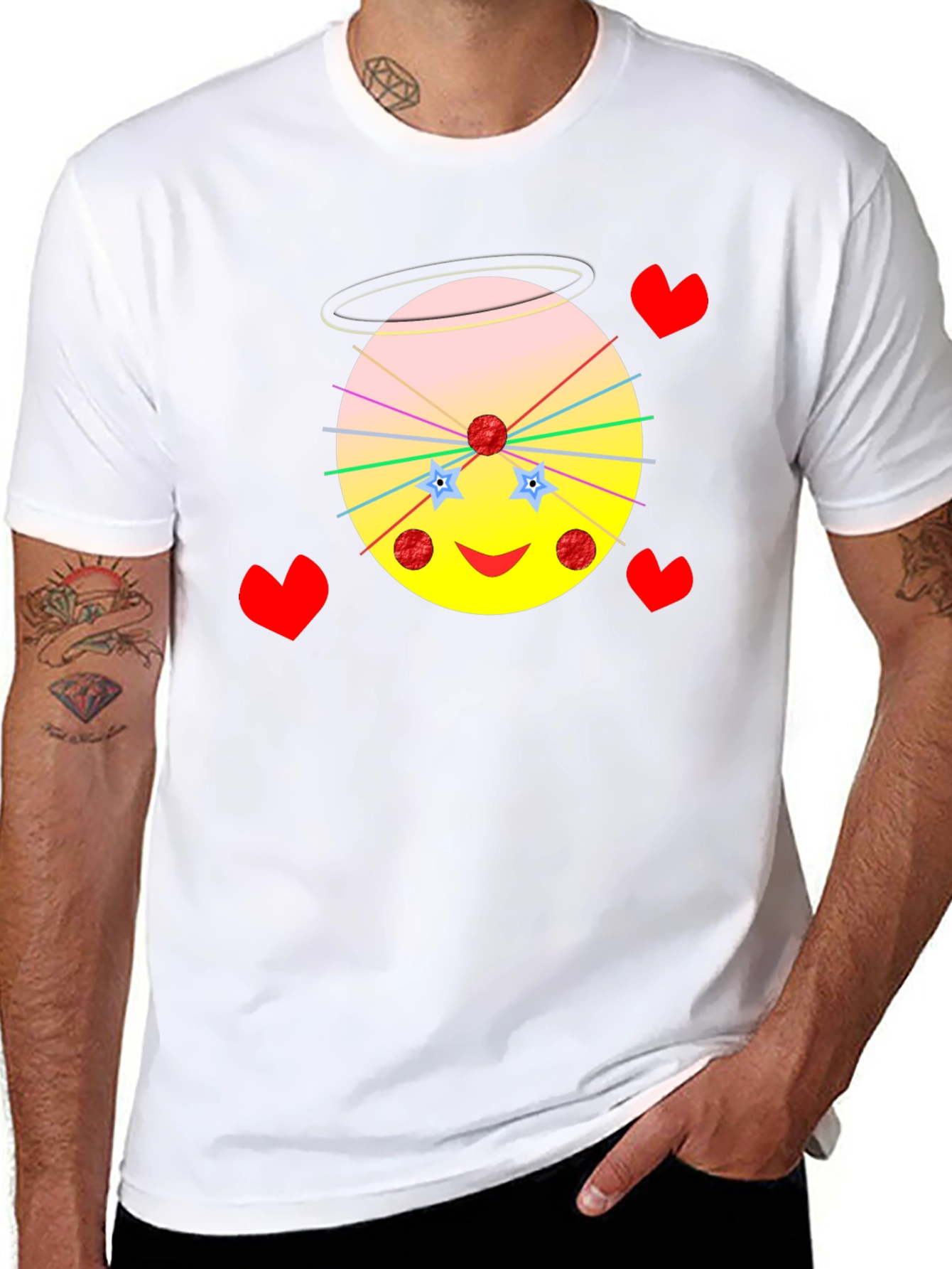 Whimsical Cartoon Graphic Tee - Unique Design