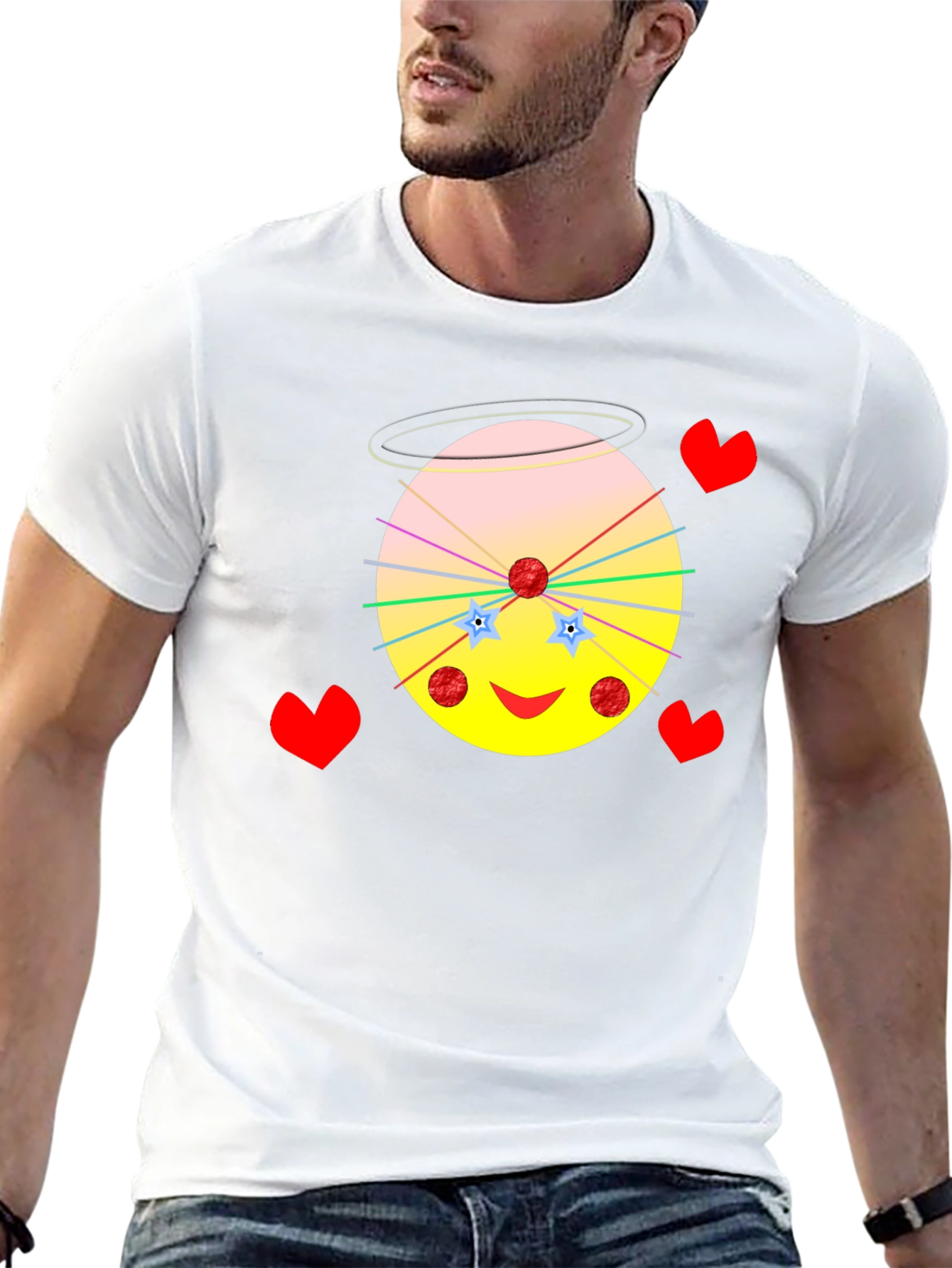 Whimsical Cartoon Graphic Tee - Unique Design