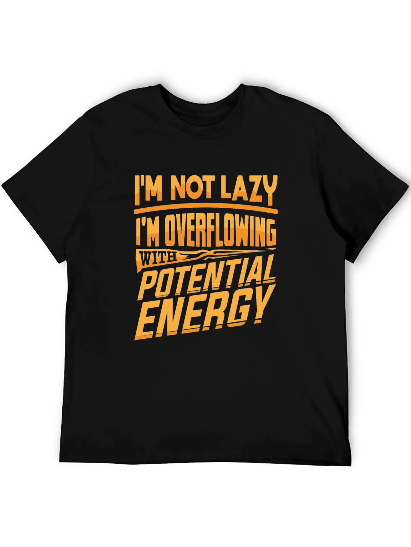 Funny Potential Energy Graphic Tee