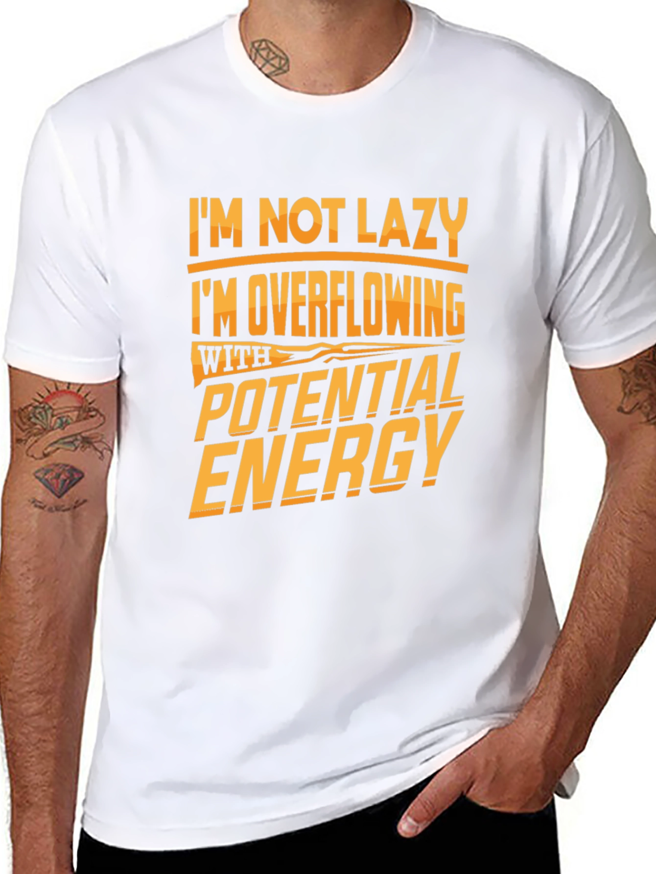 Funny Potential Energy Graphic Tee