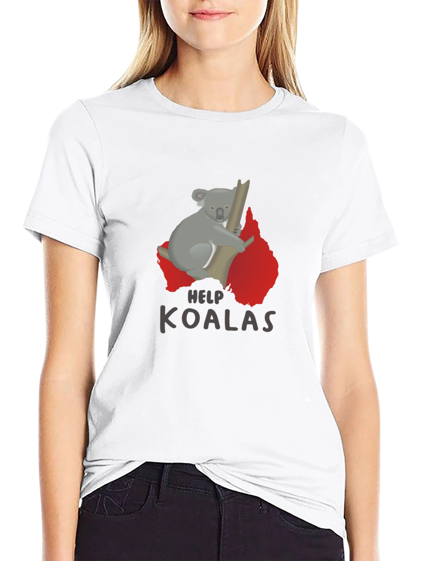 Help Koalas T-Shirt - Support Wildlife!
