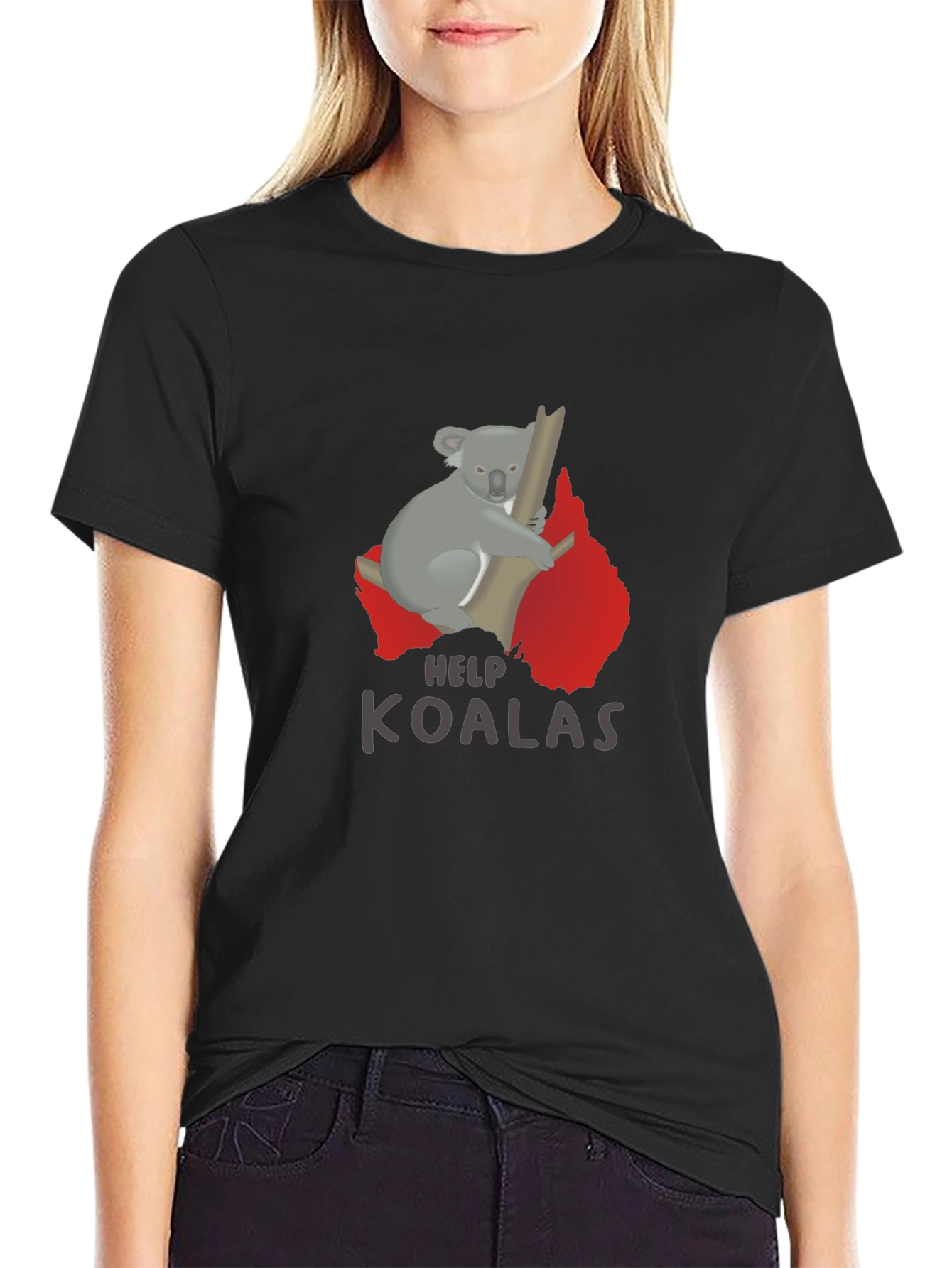 Help Koalas T-Shirt - Support Wildlife!