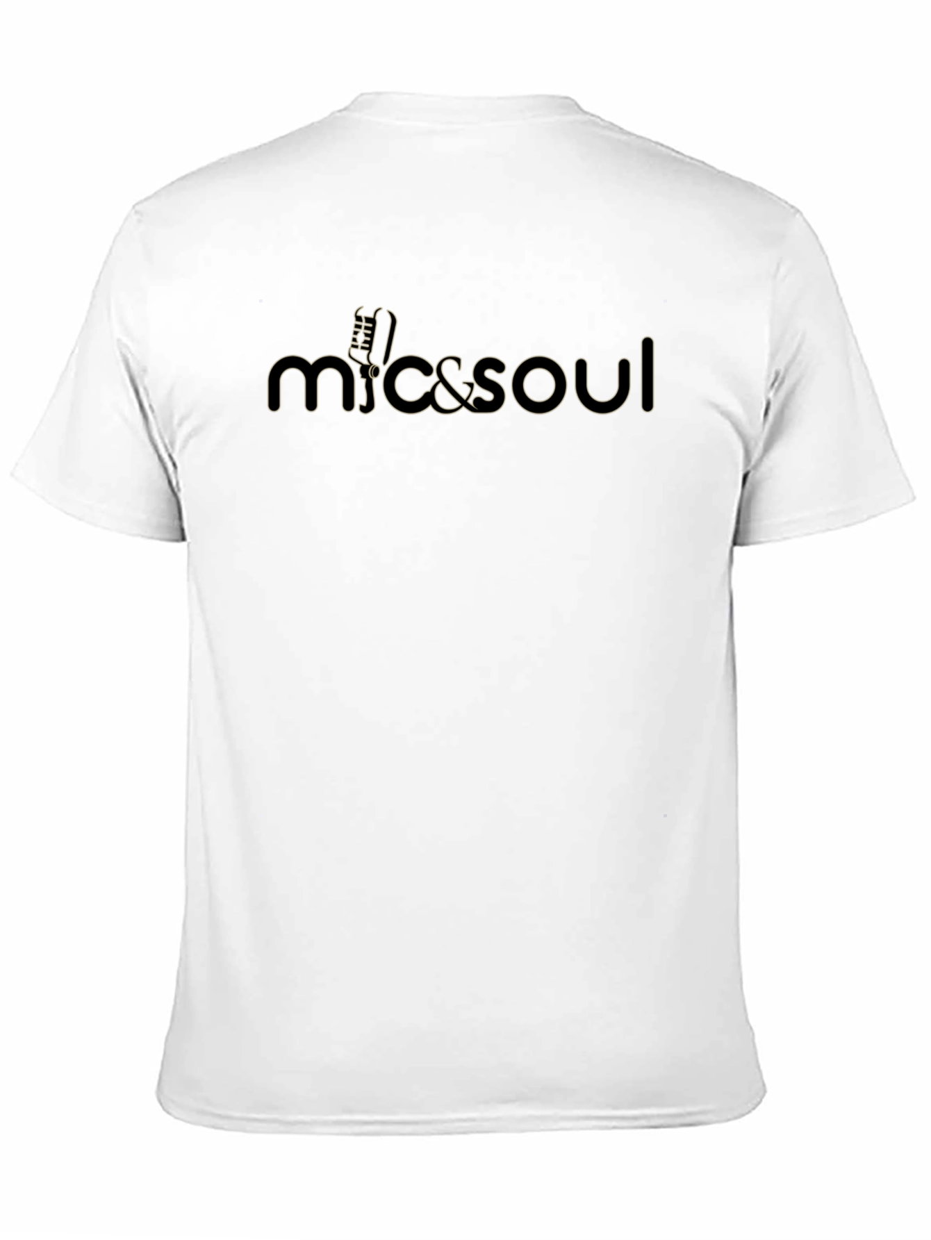 Mic & Soul Black Graphic T-Shirt