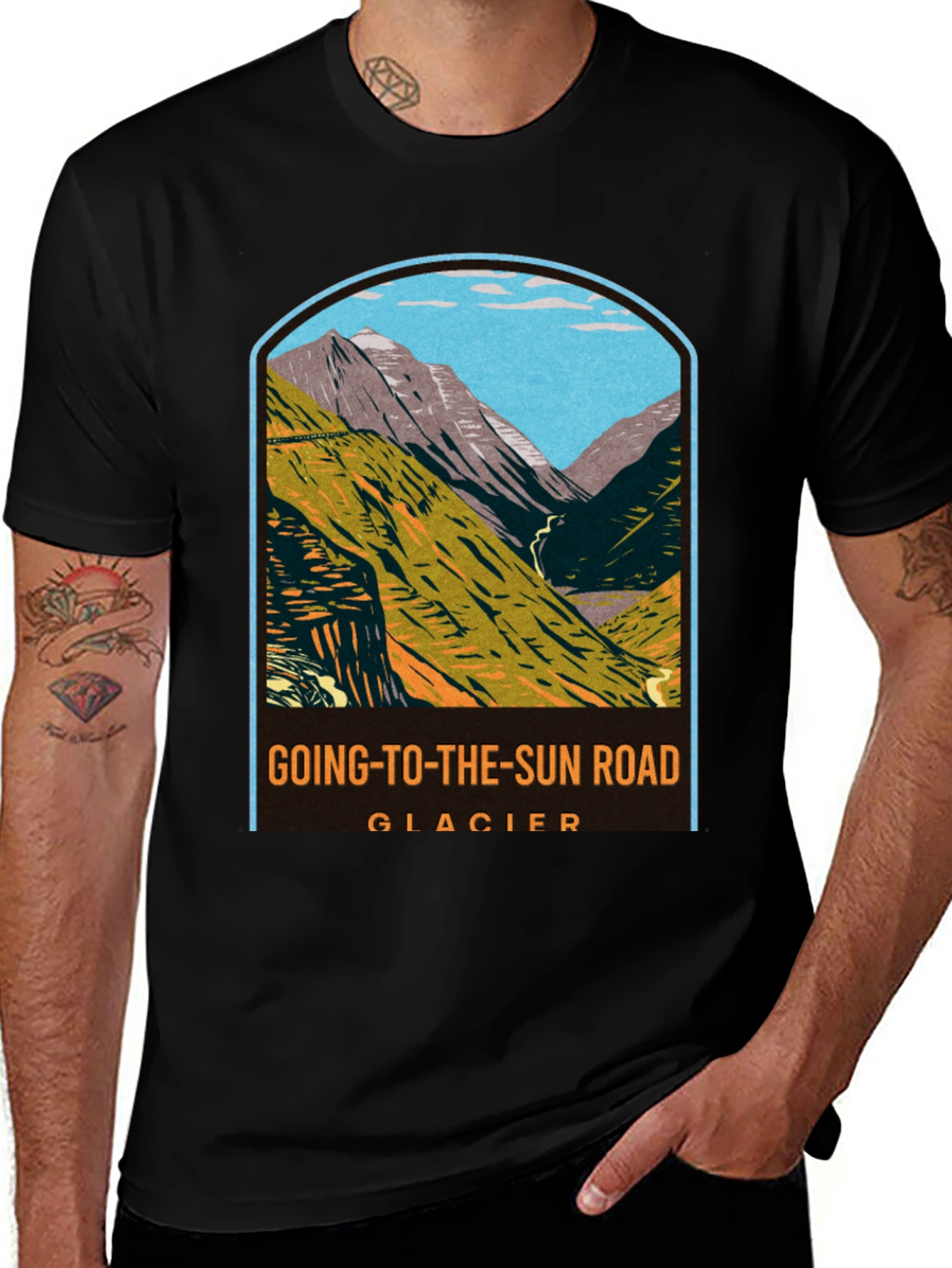 Going-To-The-Sun Road Glacier T-Shirt