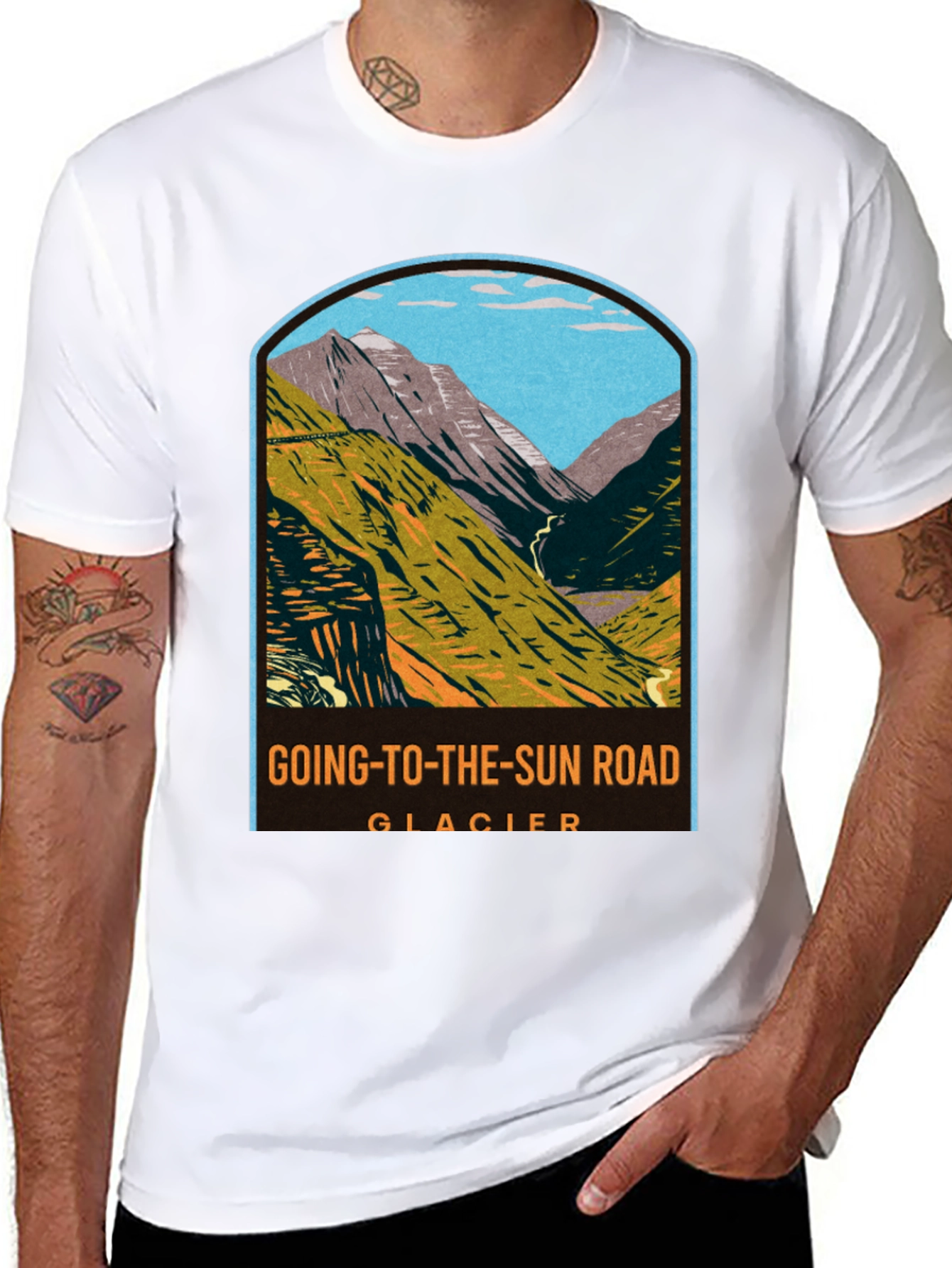 Going-To-The-Sun Road Glacier T-Shirt