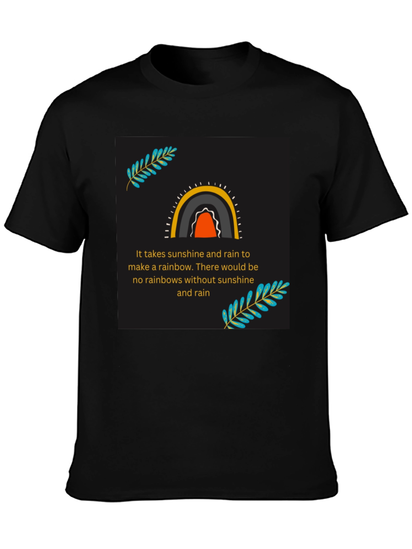 Rainbow Sunshine and Rain T-Shirt