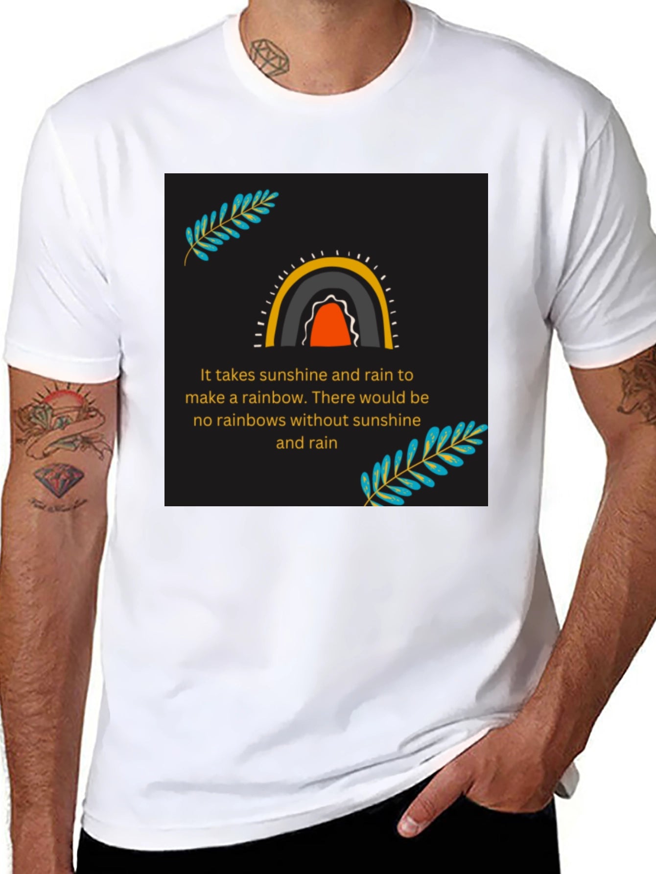 Rainbow Sunshine and Rain T-Shirt