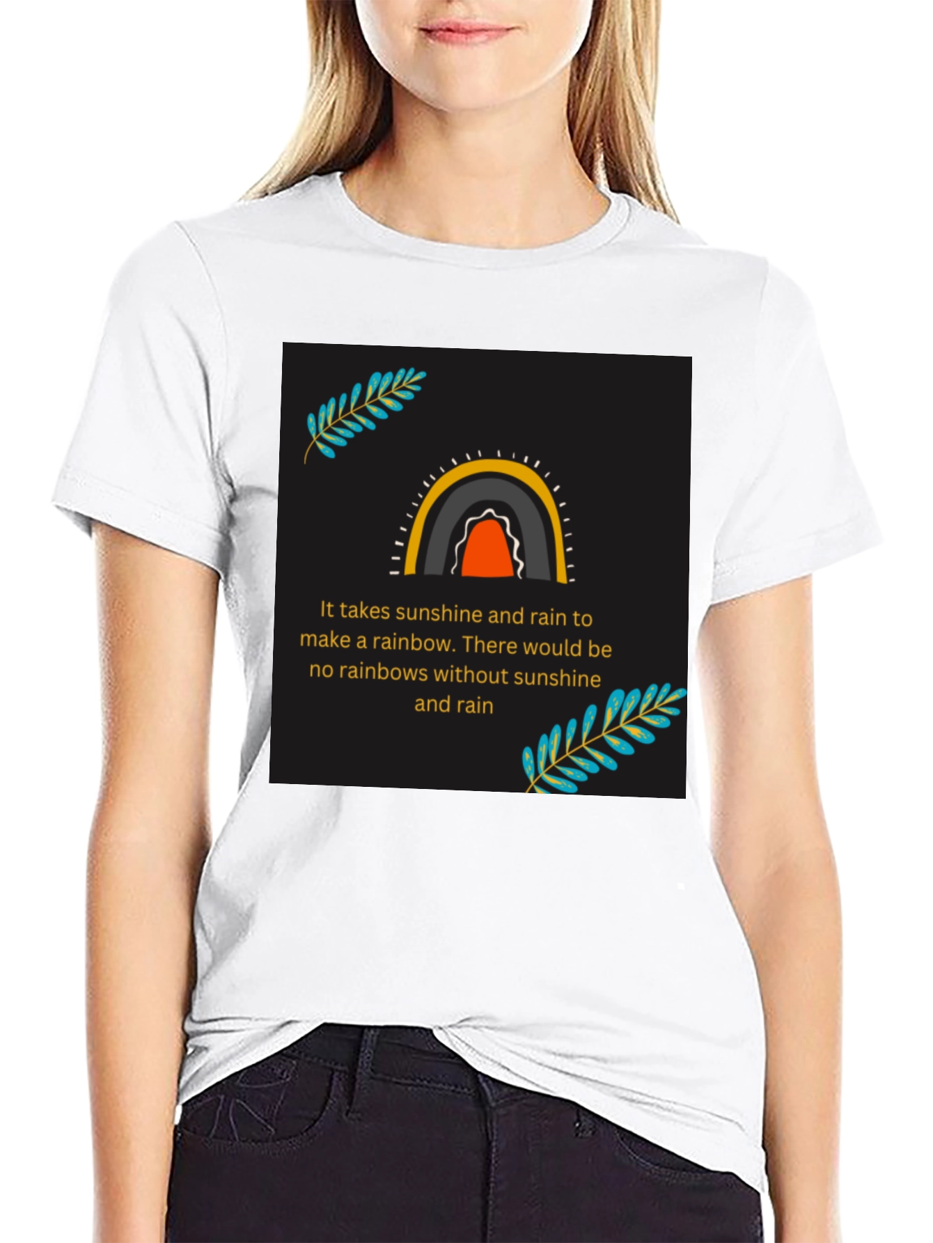 Rainbow Sunshine and Rain T-Shirt