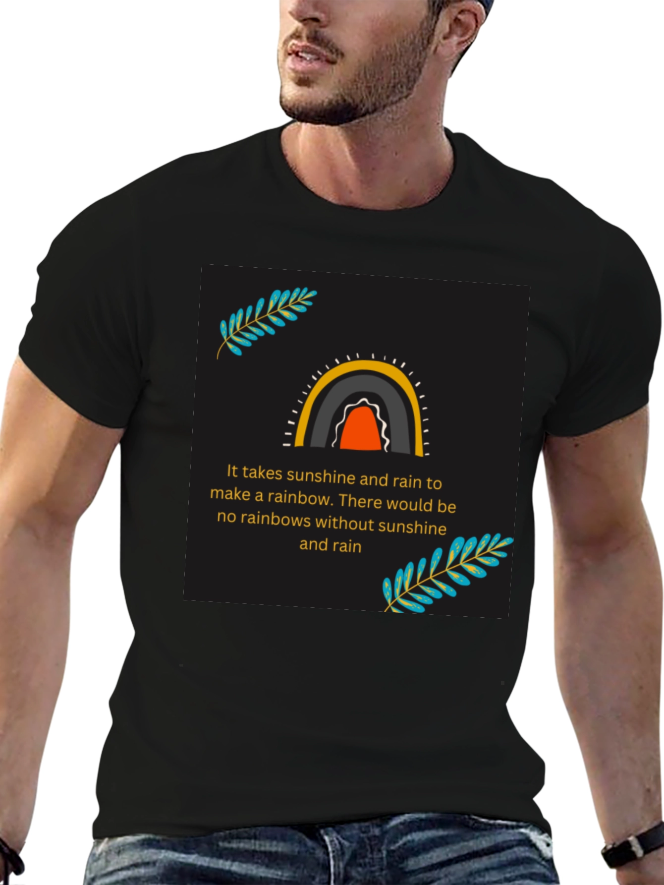 Rainbow Sunshine and Rain T-Shirt