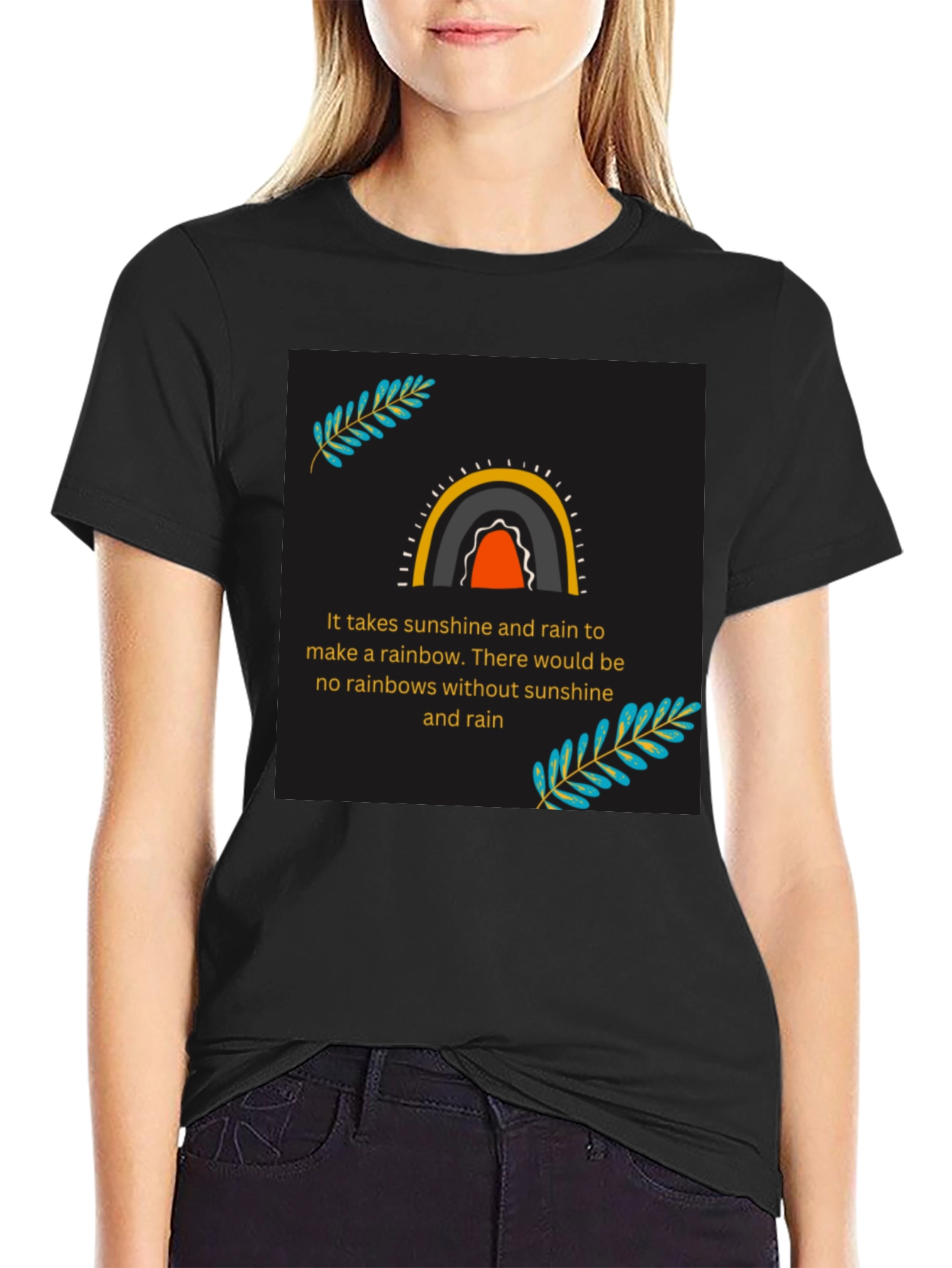 Rainbow Sunshine and Rain T-Shirt