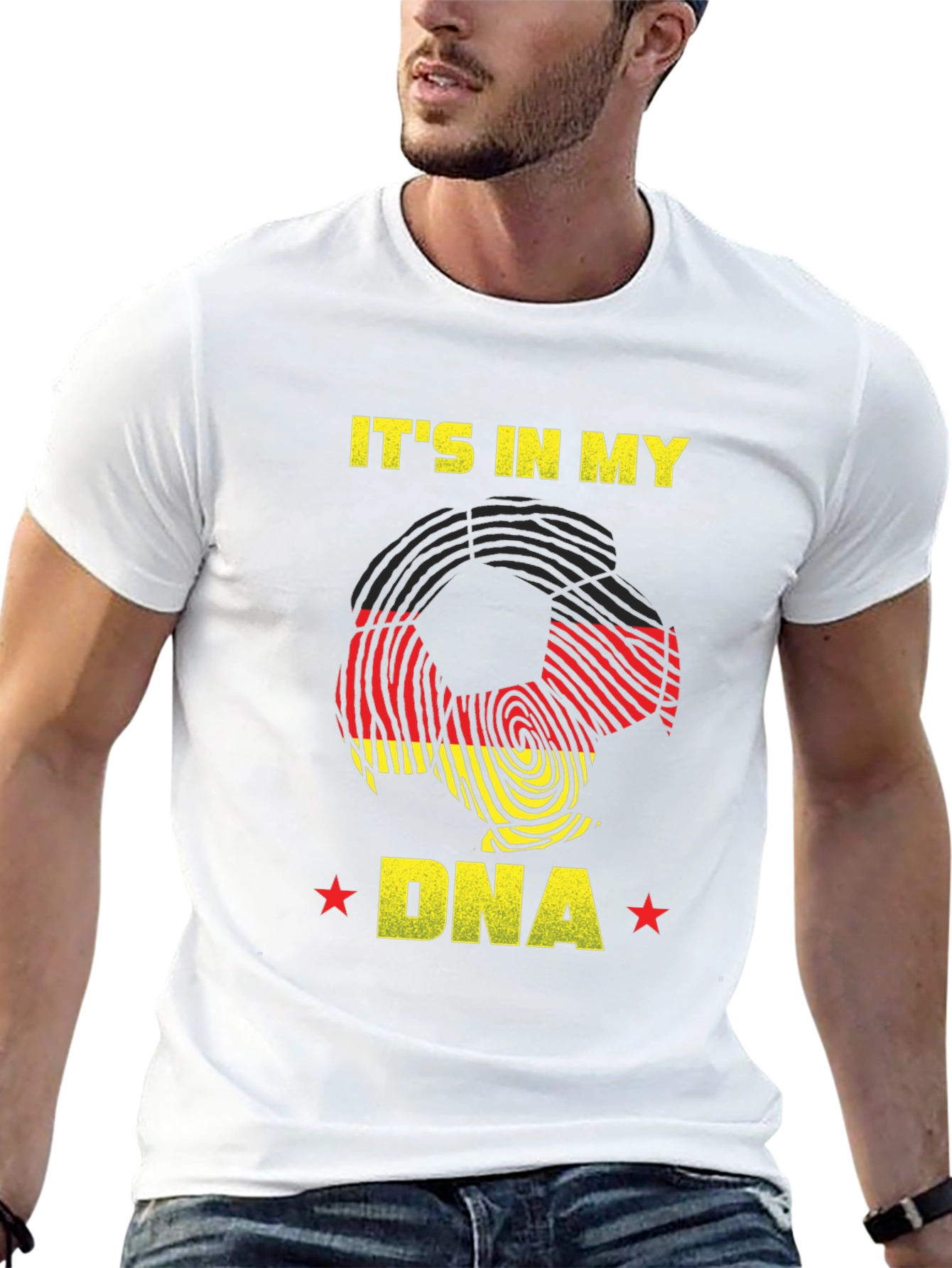 Germany Soccer Fan DNA T-Shirt