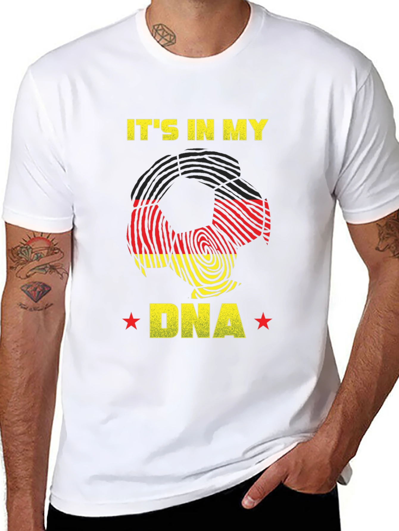 Germany Soccer Fan DNA T-Shirt