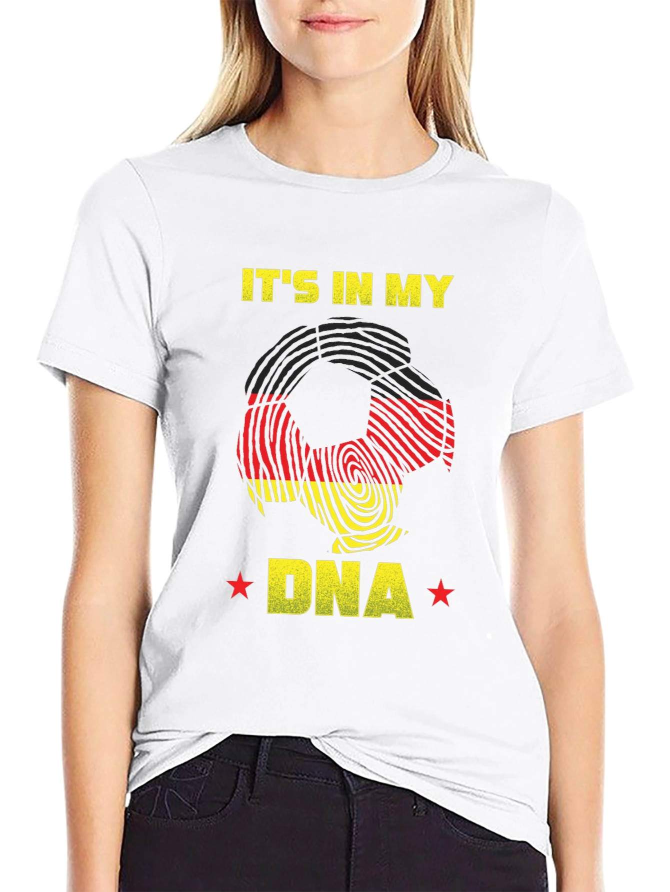 Germany Soccer Fan DNA T-Shirt