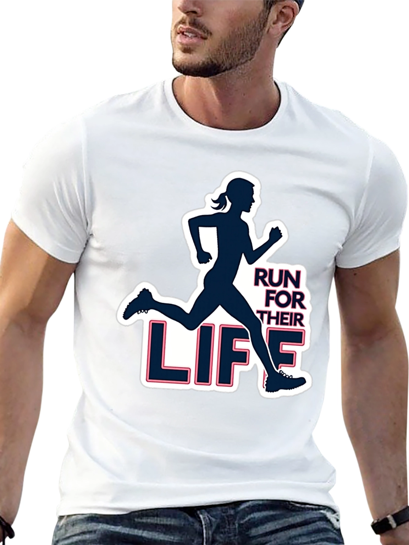 Run For Their Life Graphic Tee
