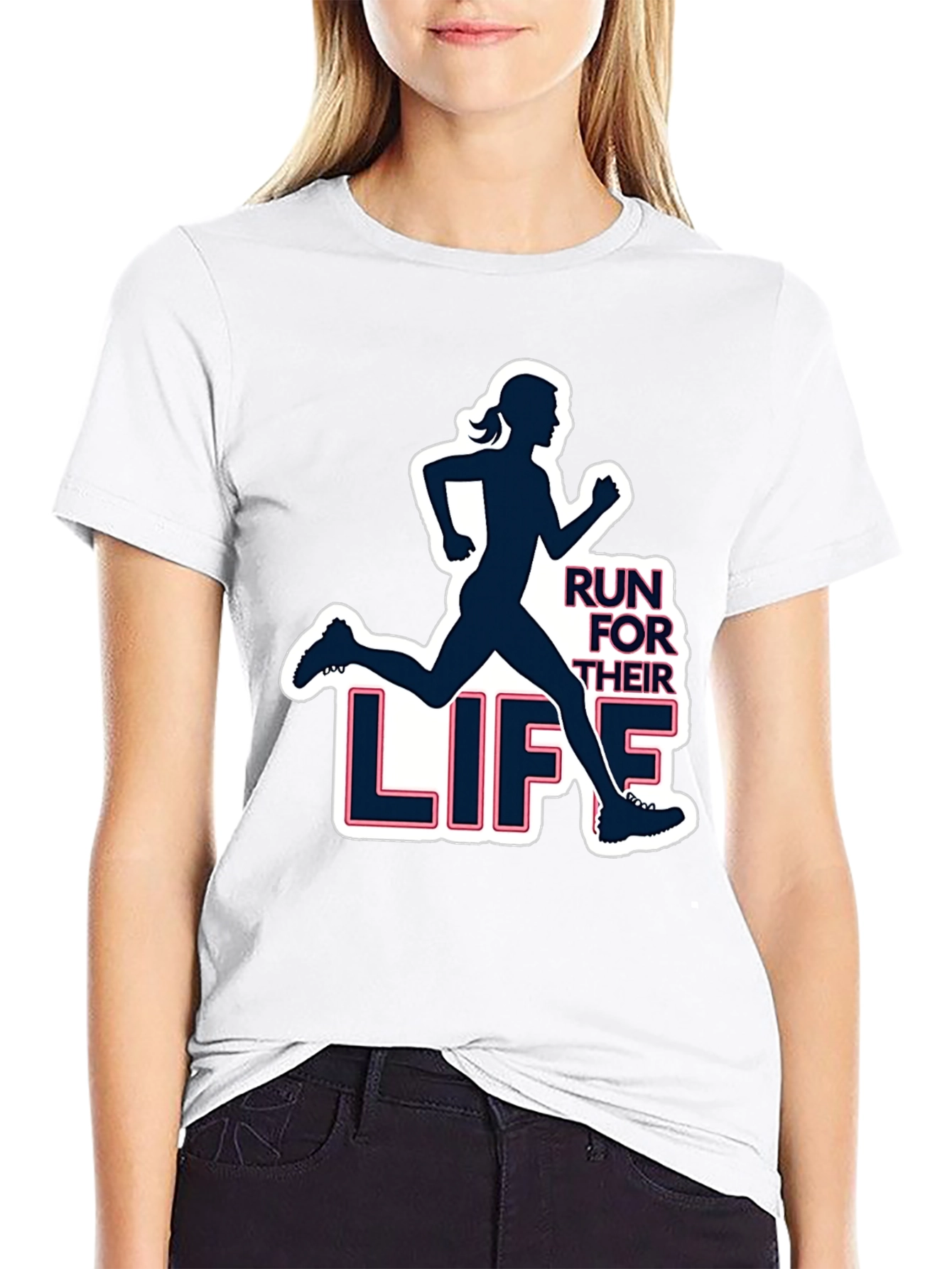 Run For Their Life Graphic Tee
