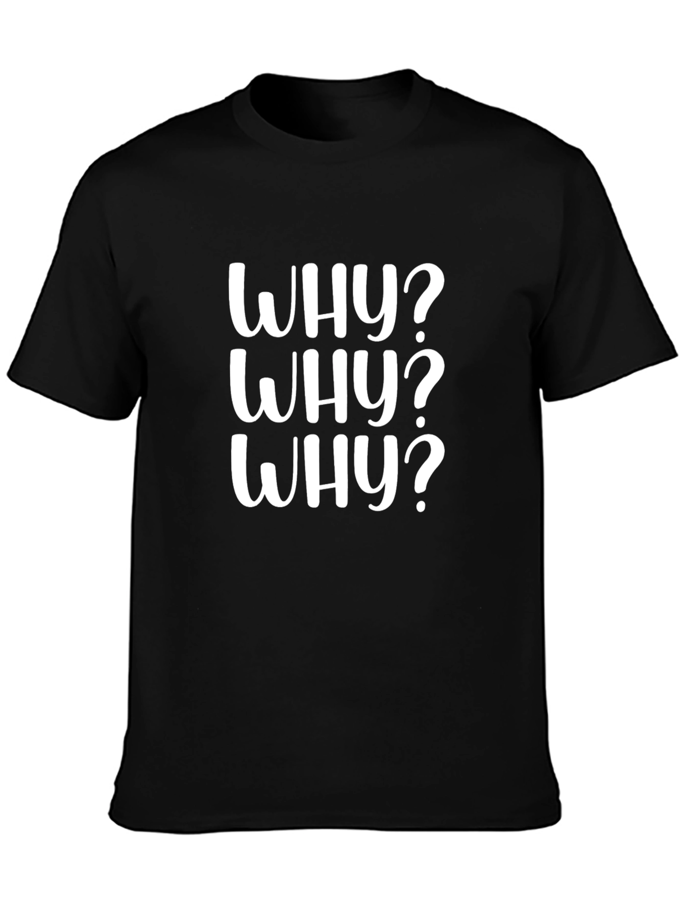 Why? T-Shirt - Funny Graphic Tee
