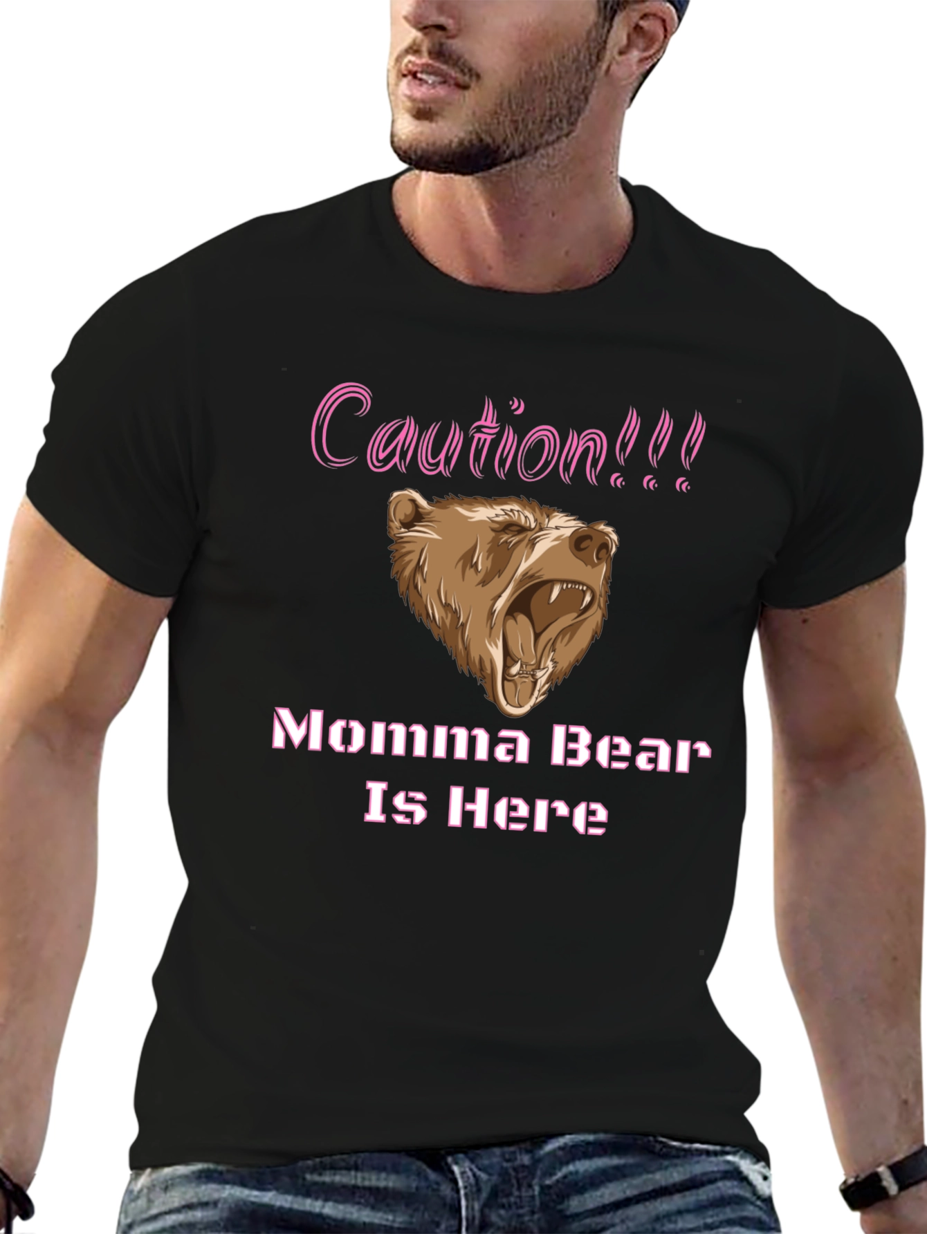 Caution Momma Bear T-Shirt