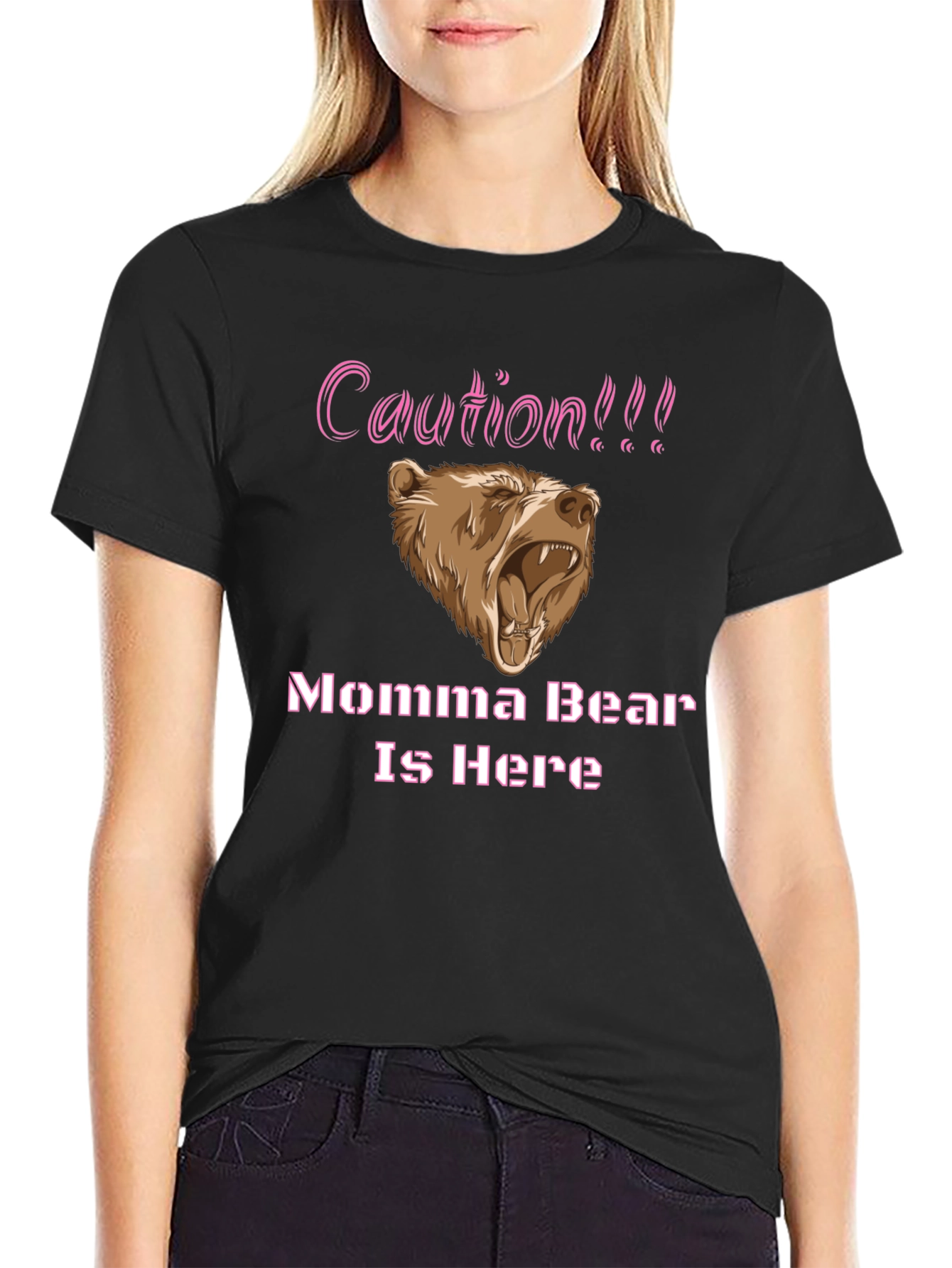 Caution Momma Bear T-Shirt
