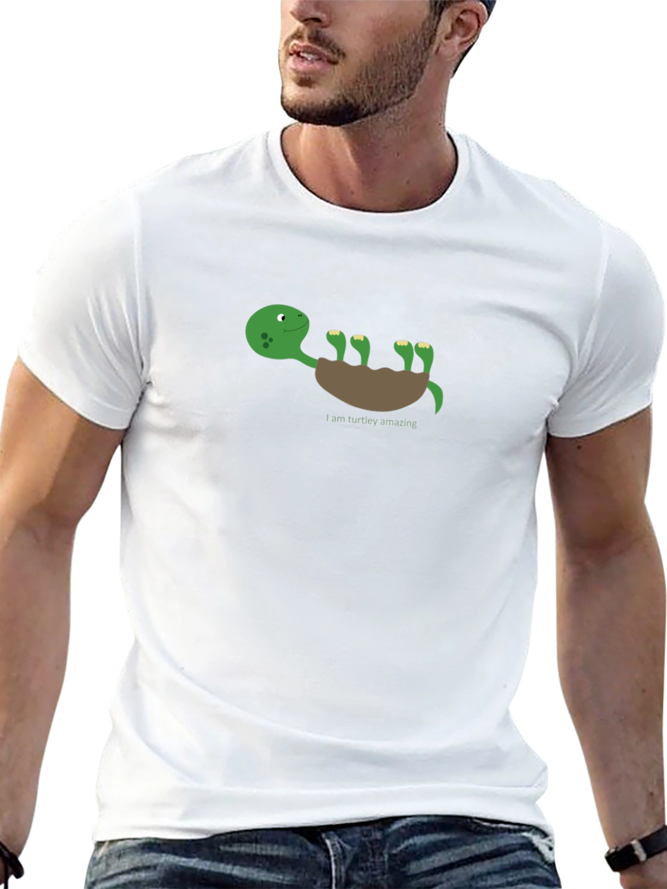 Funny Turtle T-Shirt - I am Turtle-y Amazing!