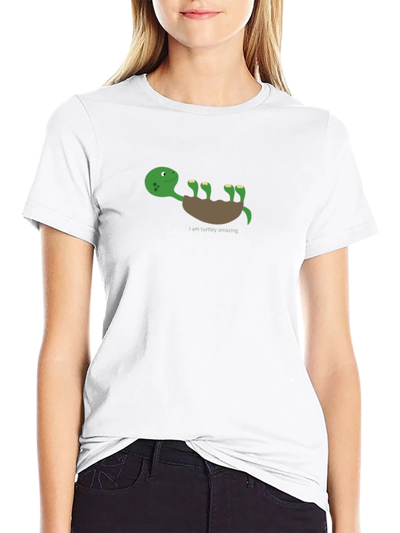 Funny Turtle T-Shirt - I am Turtle-y Amazing!