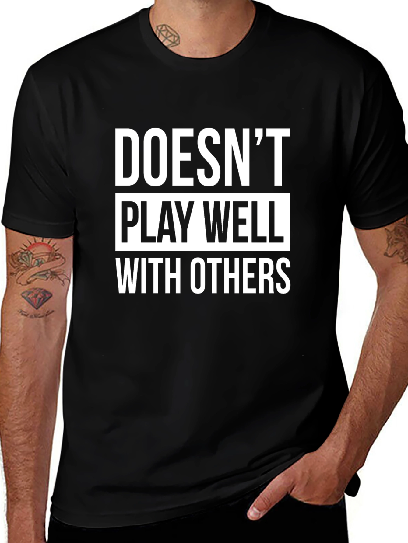Doesnt Play Well With Others Graphic Tee