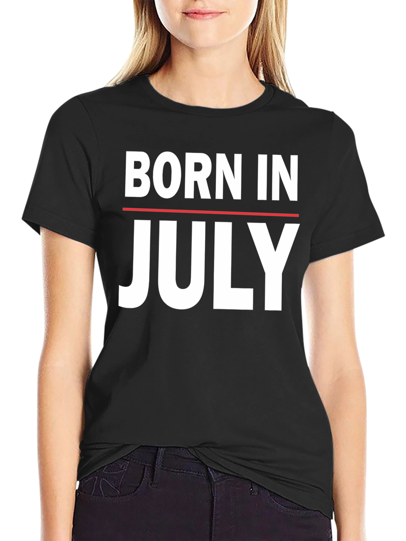 Born In July T-Shirt - Birthday Gift