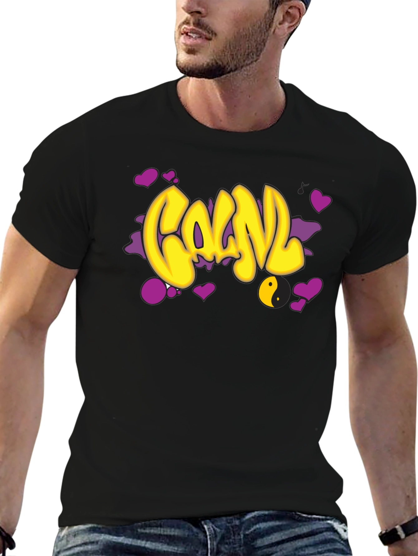 Cool Graphic T-Shirt - Calm Design